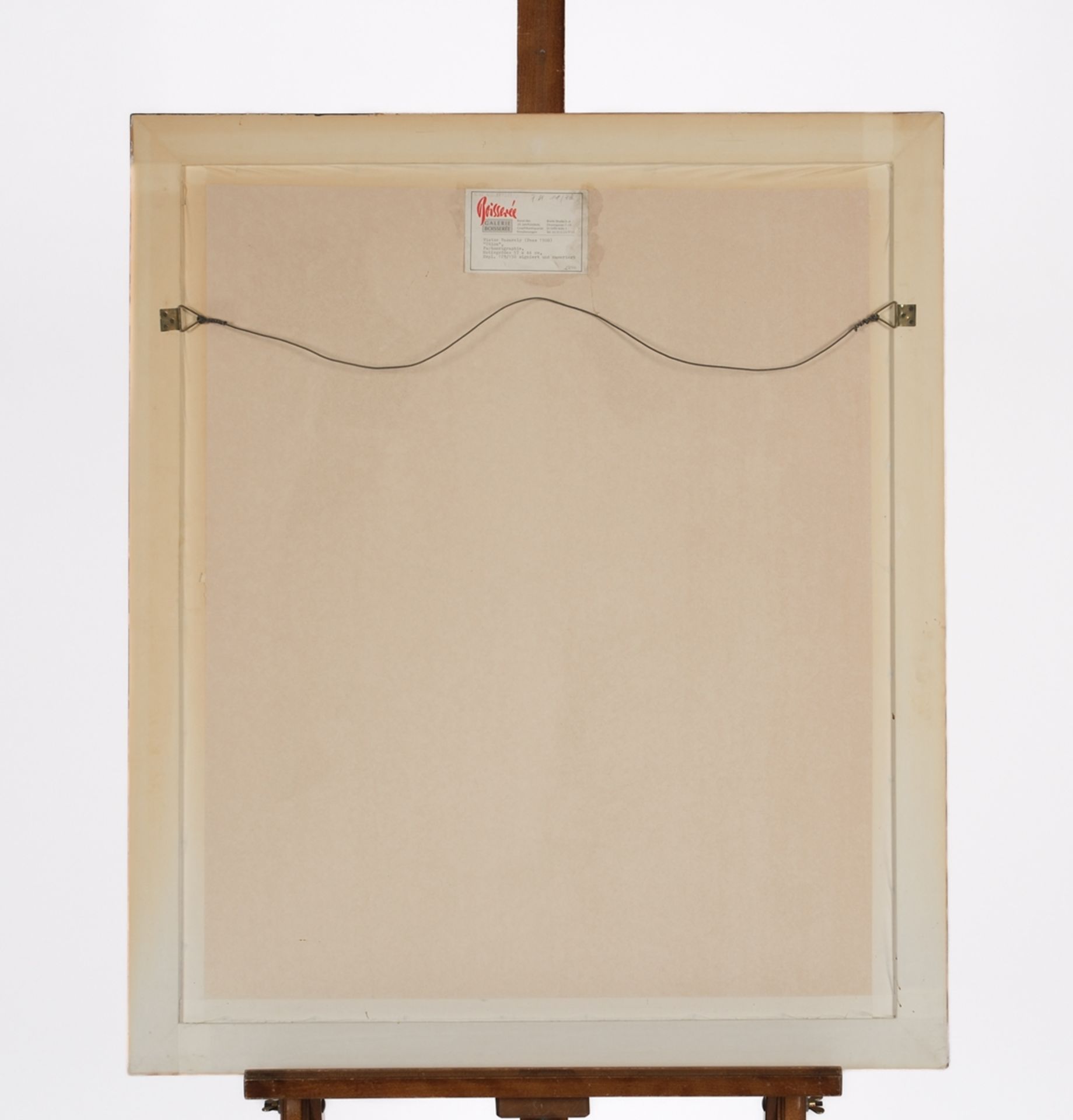 Vasarely, Victor (1908 Pécs - 1997 Annet-sur-Marne, gilt als einer der Mitbegründer der Op-Art und  - Bild 5 aus 5