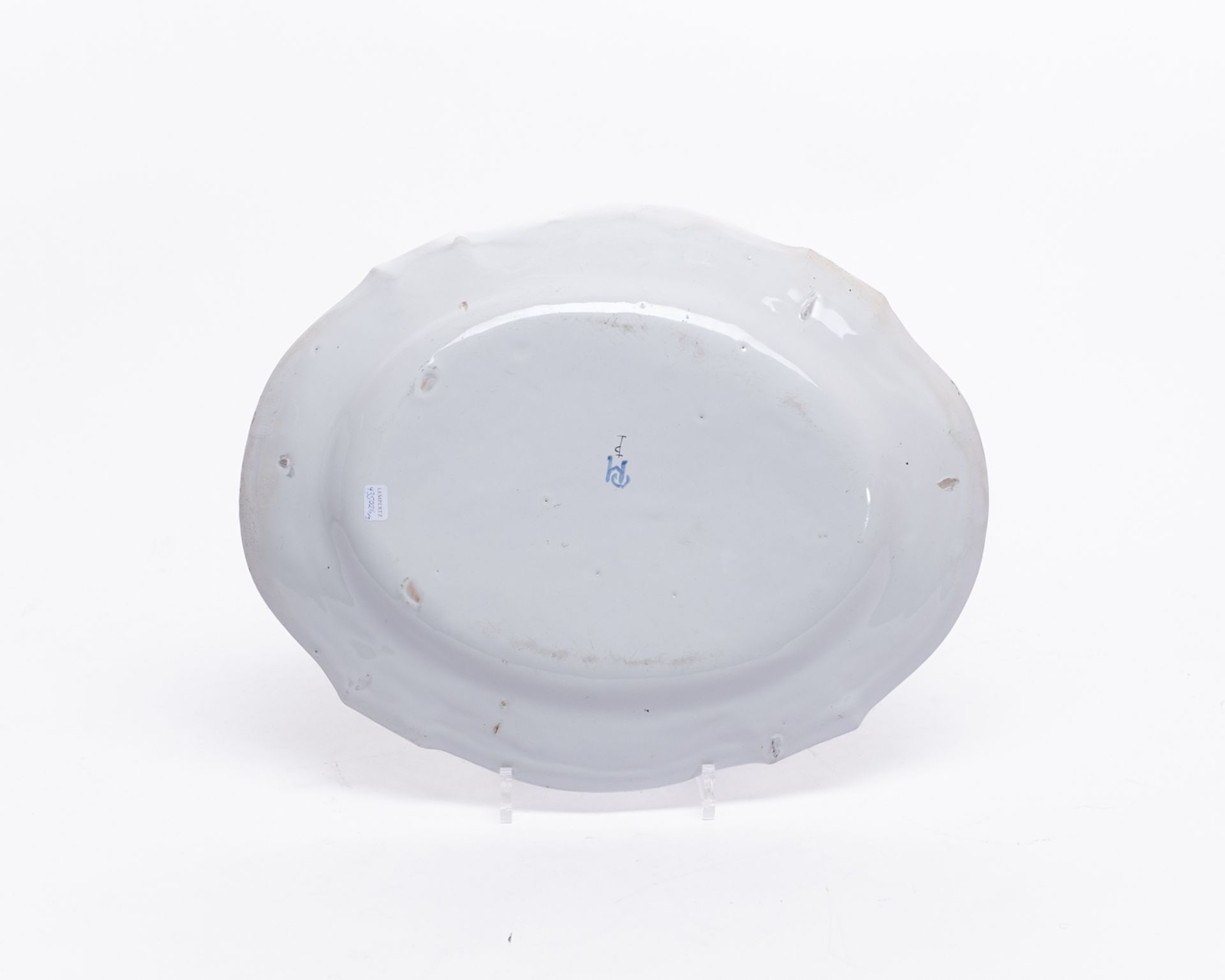 4 Vorlegeplatten, Durchbruchplatte, Straßburg, nach 1748 bzw. 1762, Paul Hannong bzw. Joseph Hannon - Bild 5 aus 11