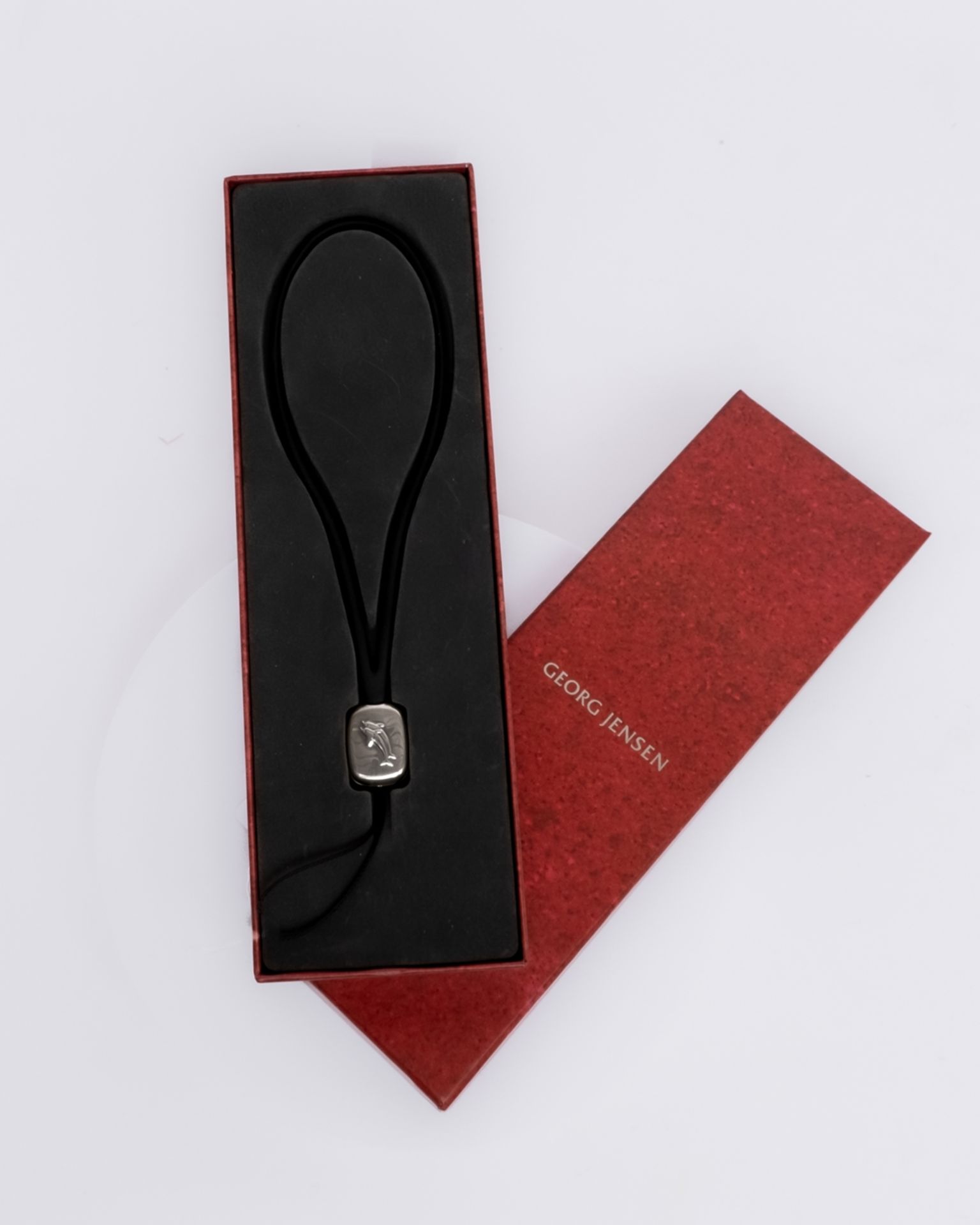 5 Handgelenkbänder für Mobiltelefone, "Delphin" (4x), "GJ" (1x), Silber 925, Georg Jensen, Dänemark - Bild 2 aus 3