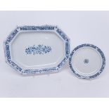 Vorlegeplatte, Teller, Straßburg, um 1721-1754, Charles François, Paul oder Balthazar Hannong, Faye