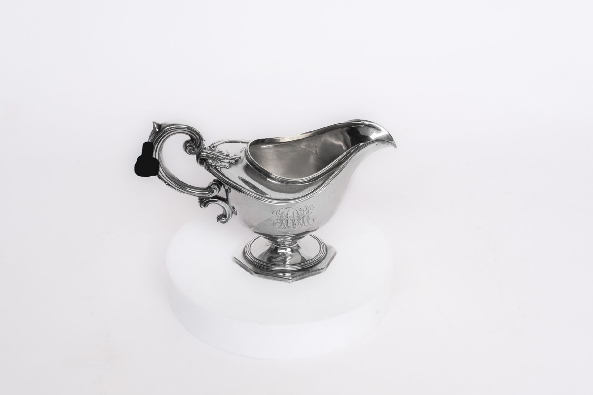 Kaffeekanne, Teekanne, Sahnegießer, Zuckerdose, Schale, Silber 925, Frank W. Smith Silver Co Inc, 1 - Bild 4 aus 7