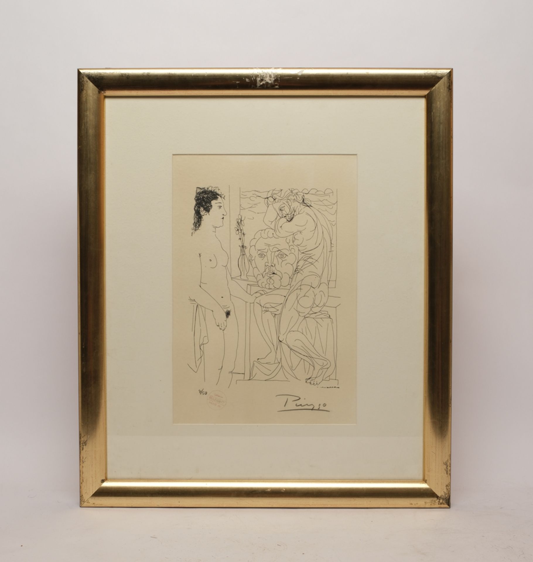 Picasso, Pablo (Malaga 1881 - 1973 Mougins, Studium an der KA Madrid, Maler, Grafiker und Bildhauer - Bild 2 aus 5