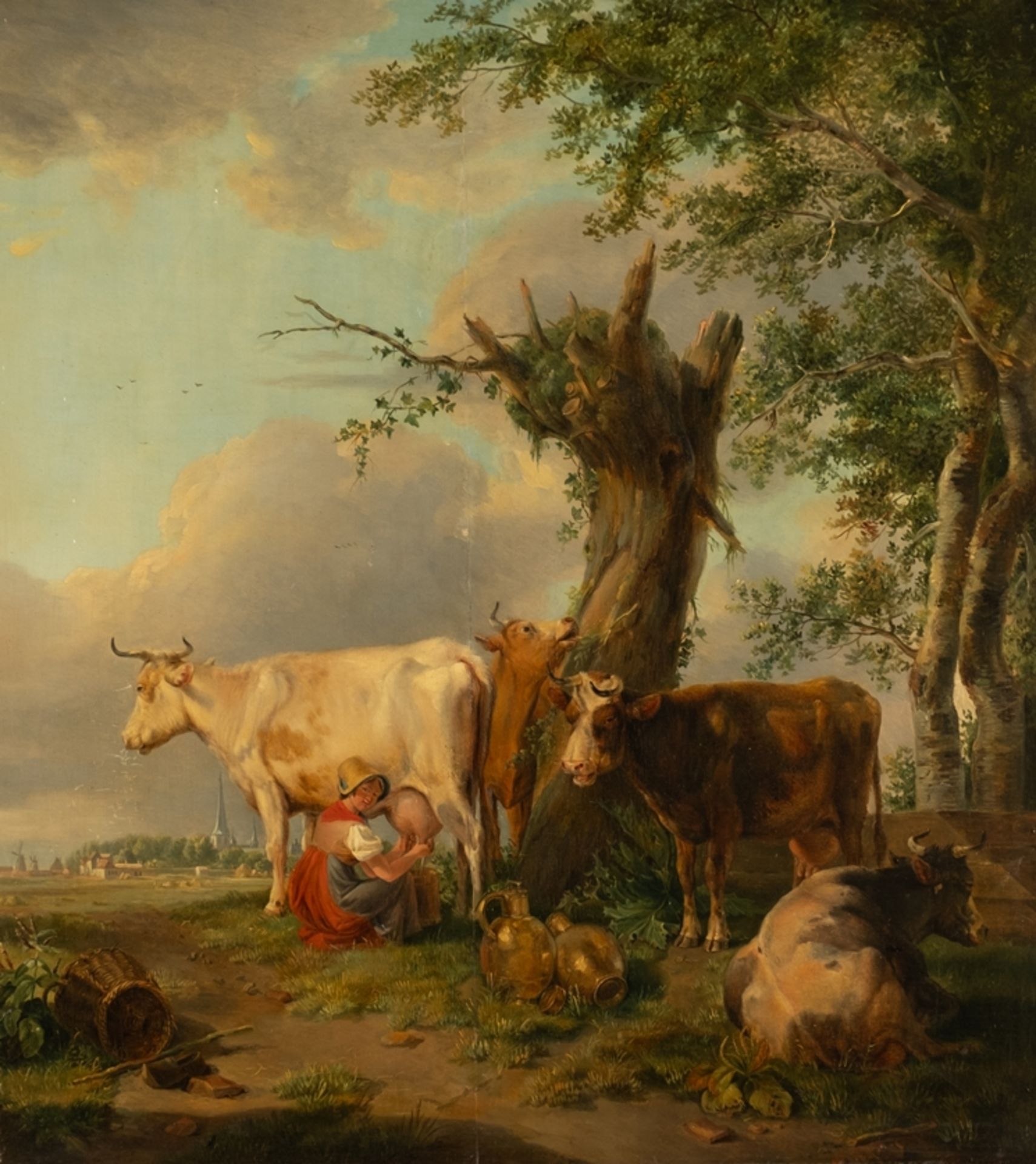 Verboeckhoven, Eugène Joseph (Warneton/Westflandern 1799 - 1881 Brüssel, Schüler von Albert Voituro