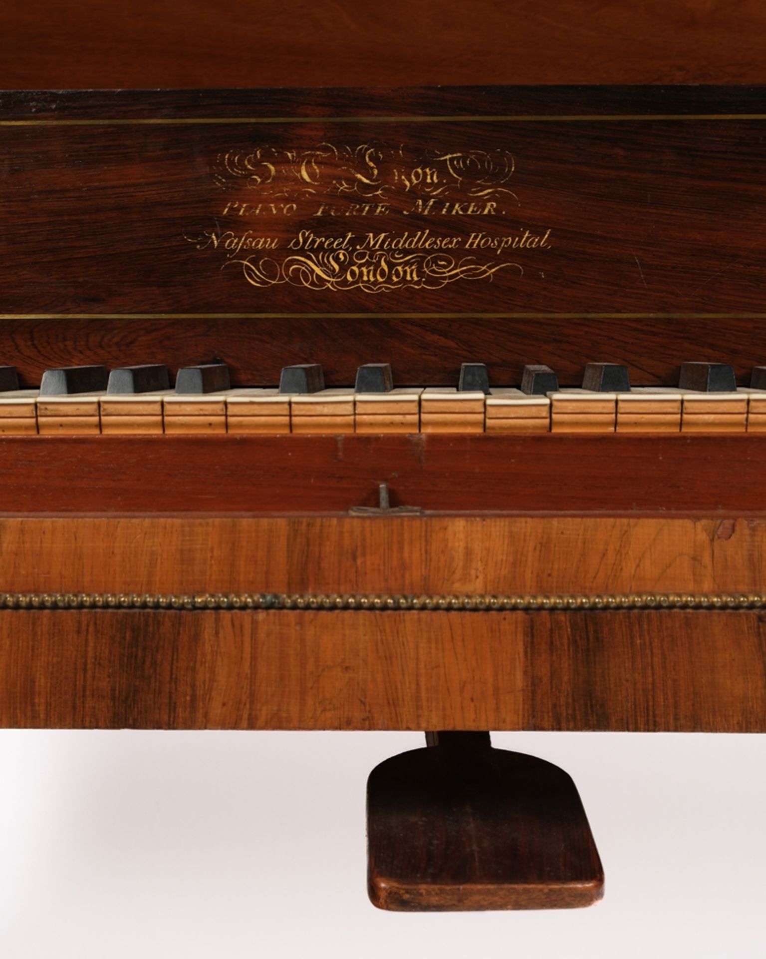 Hammerklavier aus dem Besitz von Ferdinand Ries (1784 - 1838, deutscher Komponist und Pianist, Schü - Bild 4 aus 14