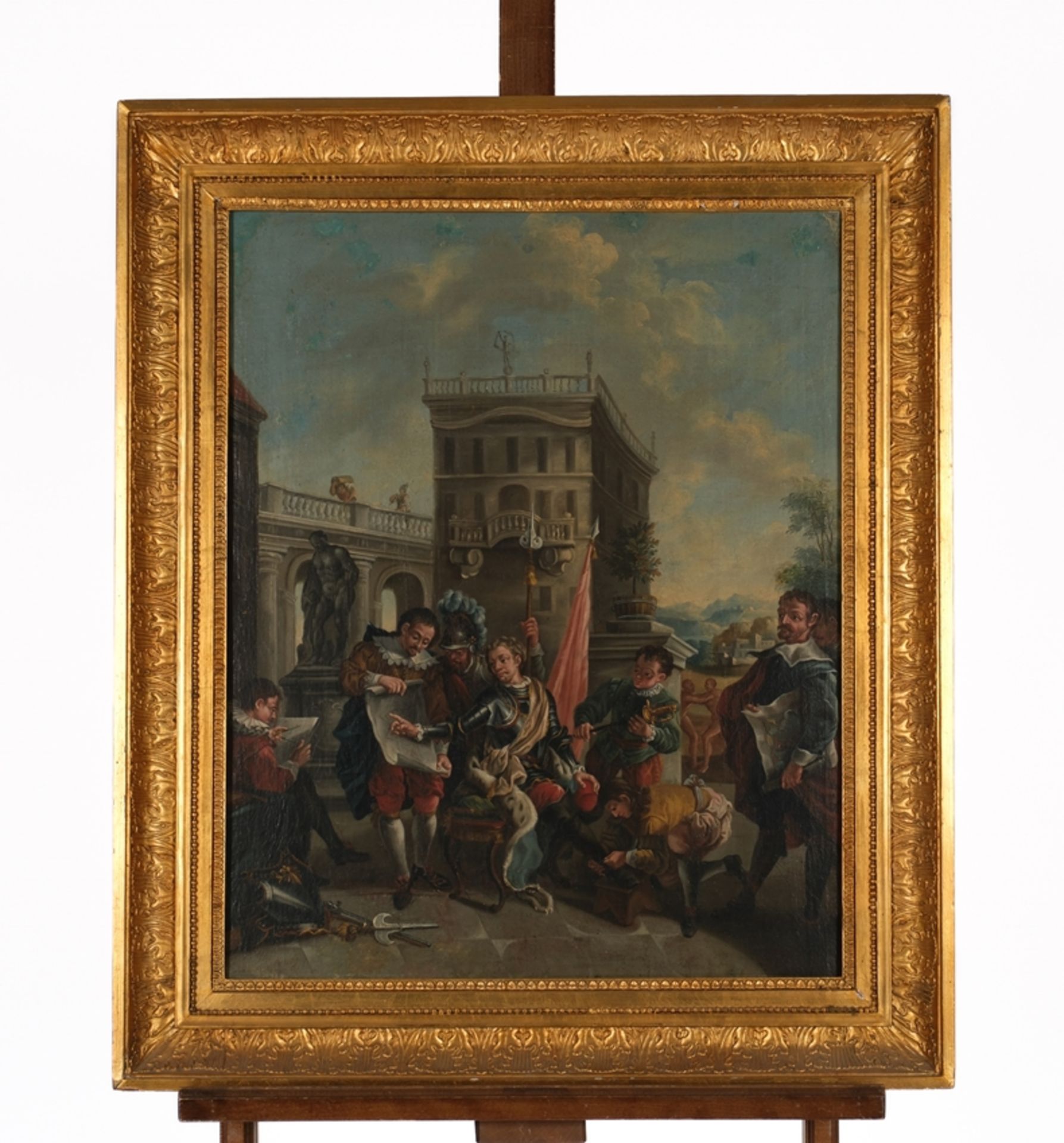 Bieg, Franz Carl (1743 Engen - 1790 Engen, deutscher Maler und Kirchenmaler), zugeschrieben, - Bild 2 aus 7