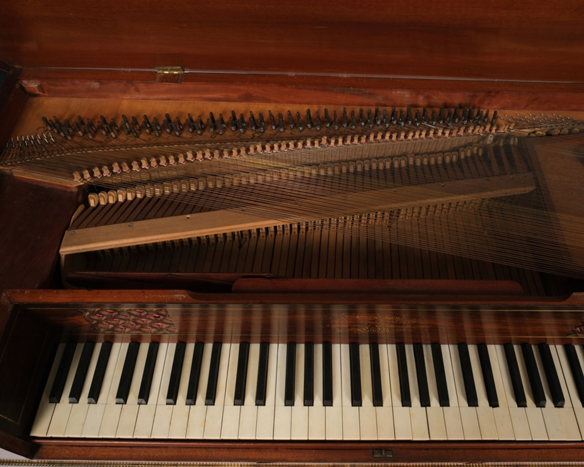 Hammerklavier aus dem Besitz von Ferdinand Ries (1784 - 1838, deutscher Komponist und Pianist, Schü - Bild 7 aus 14