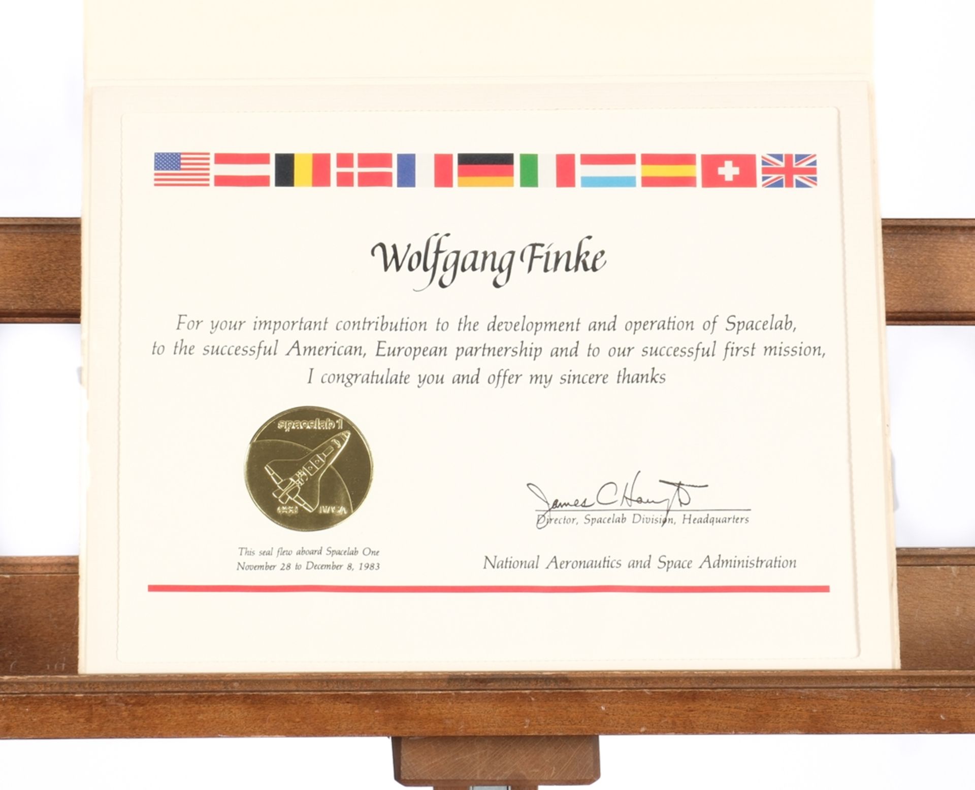 Nachlass Dr. Wolfgang Finke-Osiander (1925 - 2014), Ministerialdirektor im Bundesministerium für Fo - Bild 5 aus 12