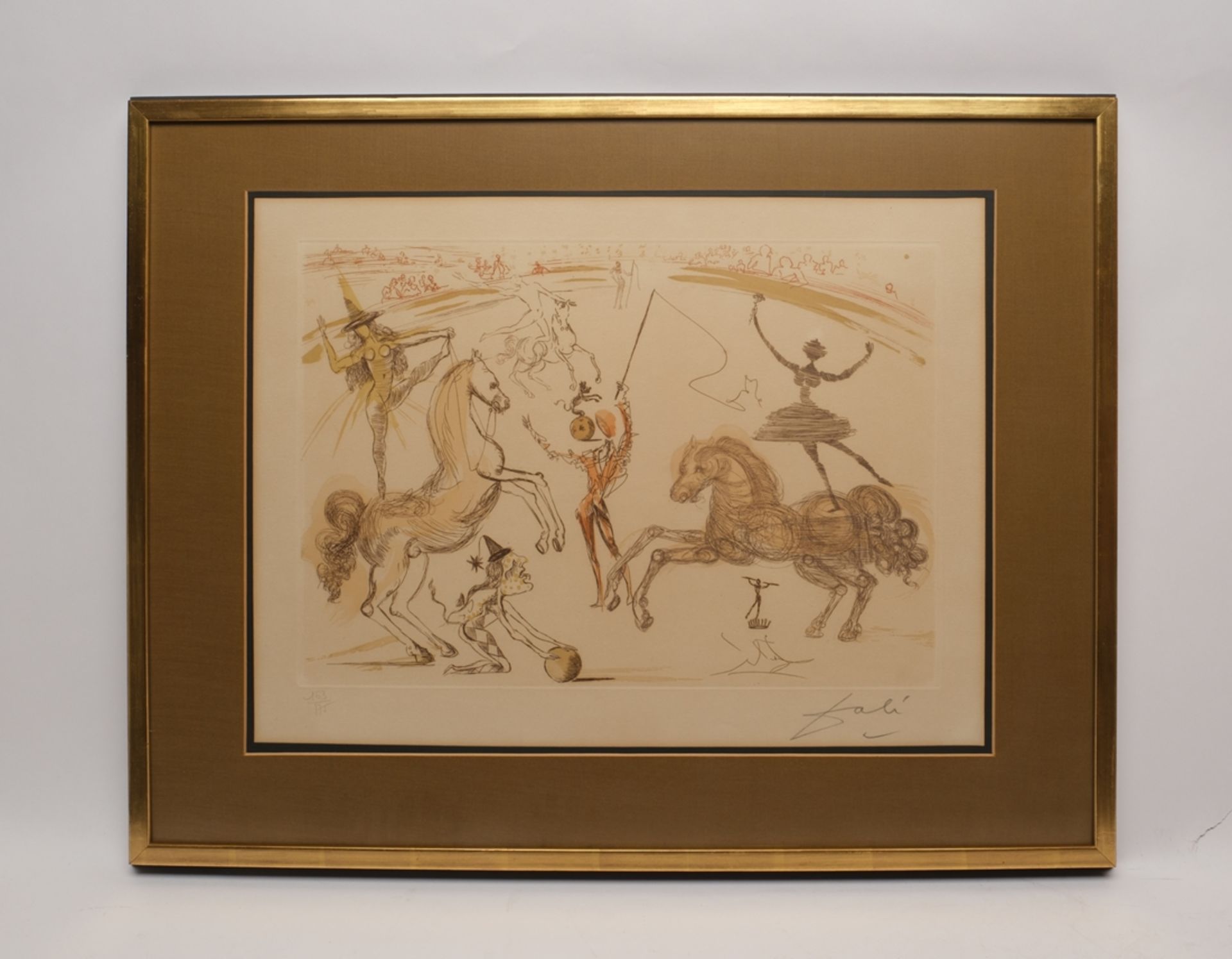 Dalí, Salvador (1904 Figueres/Spanien - 1989 ebenda, Maler, Grafiker, Bildhauer, Schriftsteller und - Bild 2 aus 5