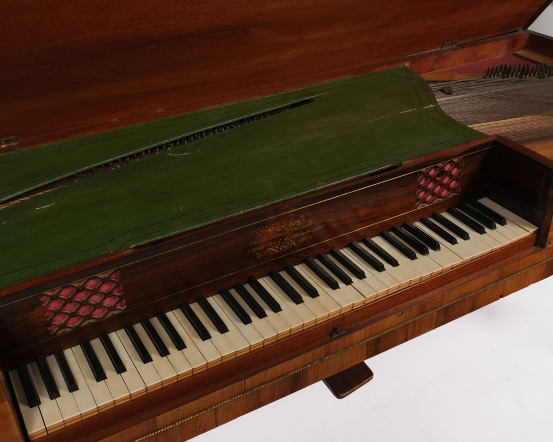 Hammerklavier aus dem Besitz von Ferdinand Ries (1784 - 1838, deutscher Komponist und Pianist, Schü - Bild 6 aus 14