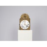 Comtoise, Frankreich, 18./19. Jh., Schlag auf Glocke, Faltpendel, zwei Gewichte