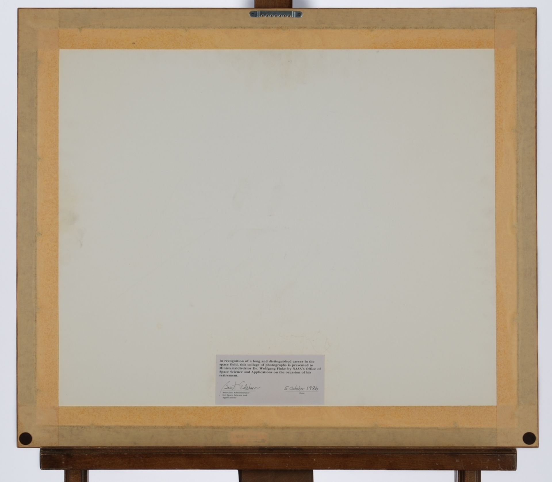 Nachlass Dr. Wolfgang Finke-Osiander (1925 - 2014), Ministerialdirektor im Bundesministerium für Fo - Bild 2 aus 12