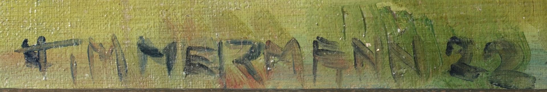 Timmermann, Leo (1895 Eynatten - 1944 Aachen, deutscher Porträt- und Landschaftsmaler und Grafiker) - Bild 3 aus 5