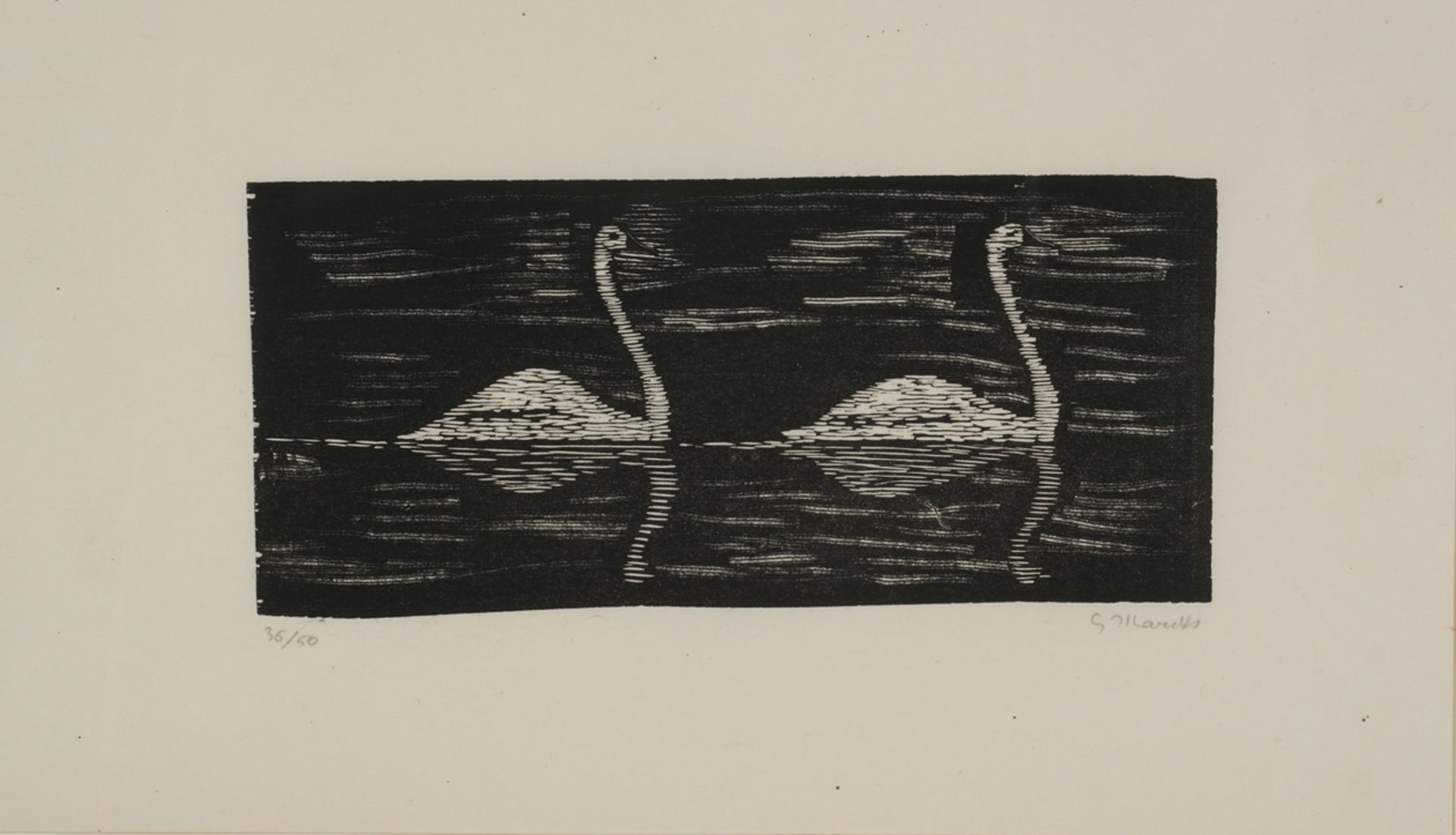 Marcks, Gerhard (1889 Berlin - 1981 Burgbrohl, bedeutender autodidaktischer Bildhauer und Grafiker 