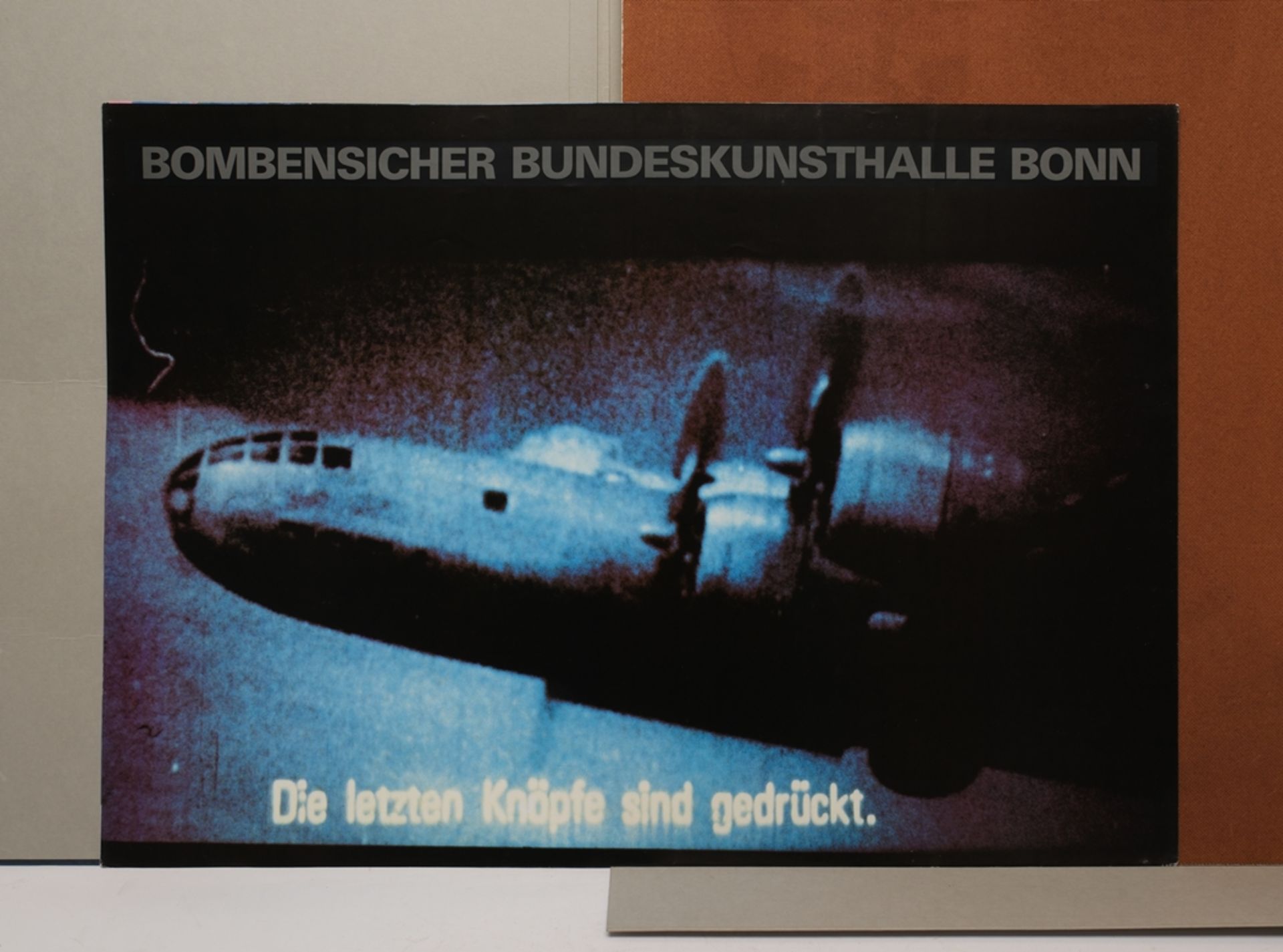 Mappe mit 11 Künstlerplakaten, vollständig: "Bonn braucht Kunsthalle": - Bild 14 aus 16