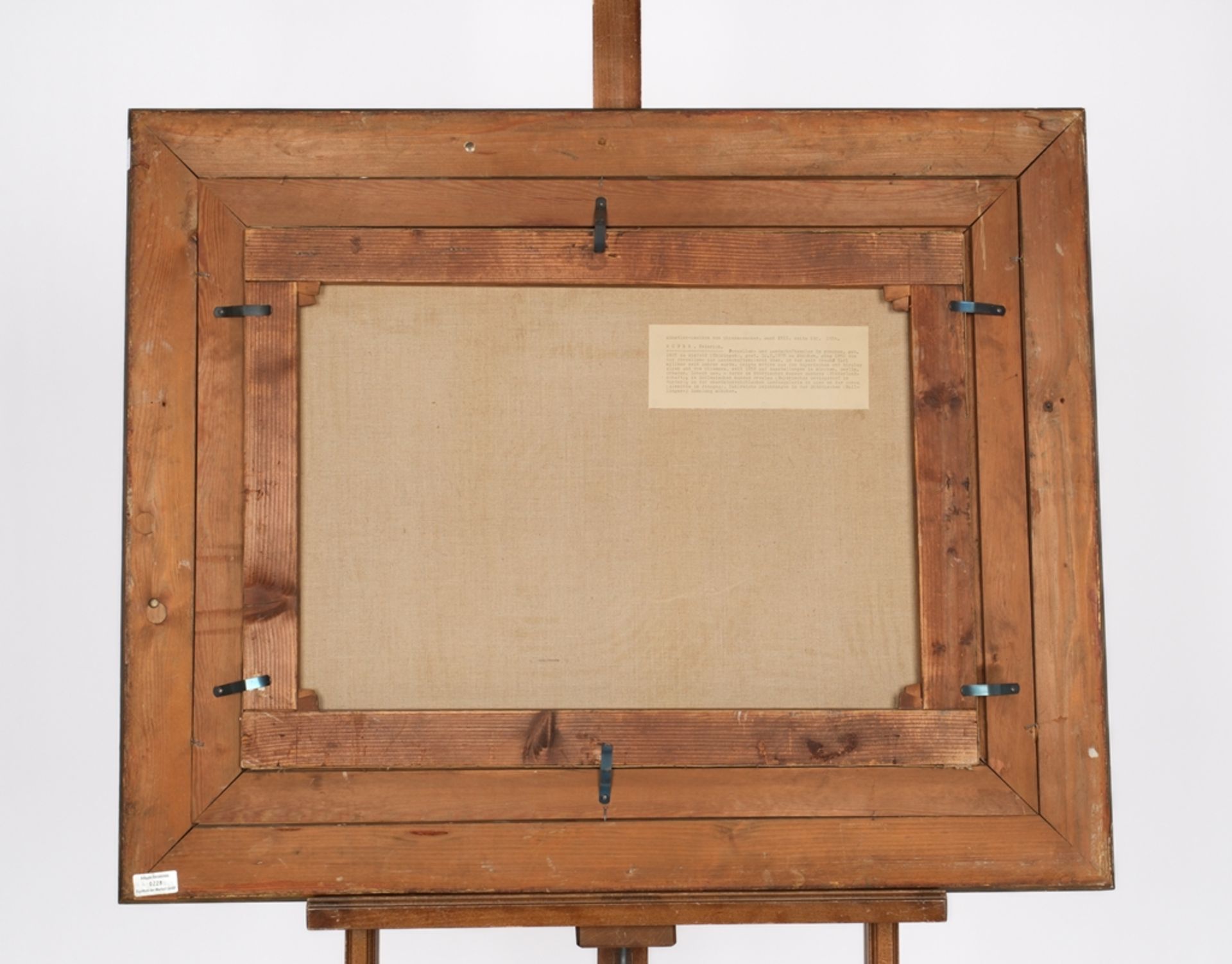 Höfer, Heinrich (1825 Eisfeld - 1878 München, ab 1855 Mitglied Münchner Kunstverein, Landschaftsmal - Bild 6 aus 6