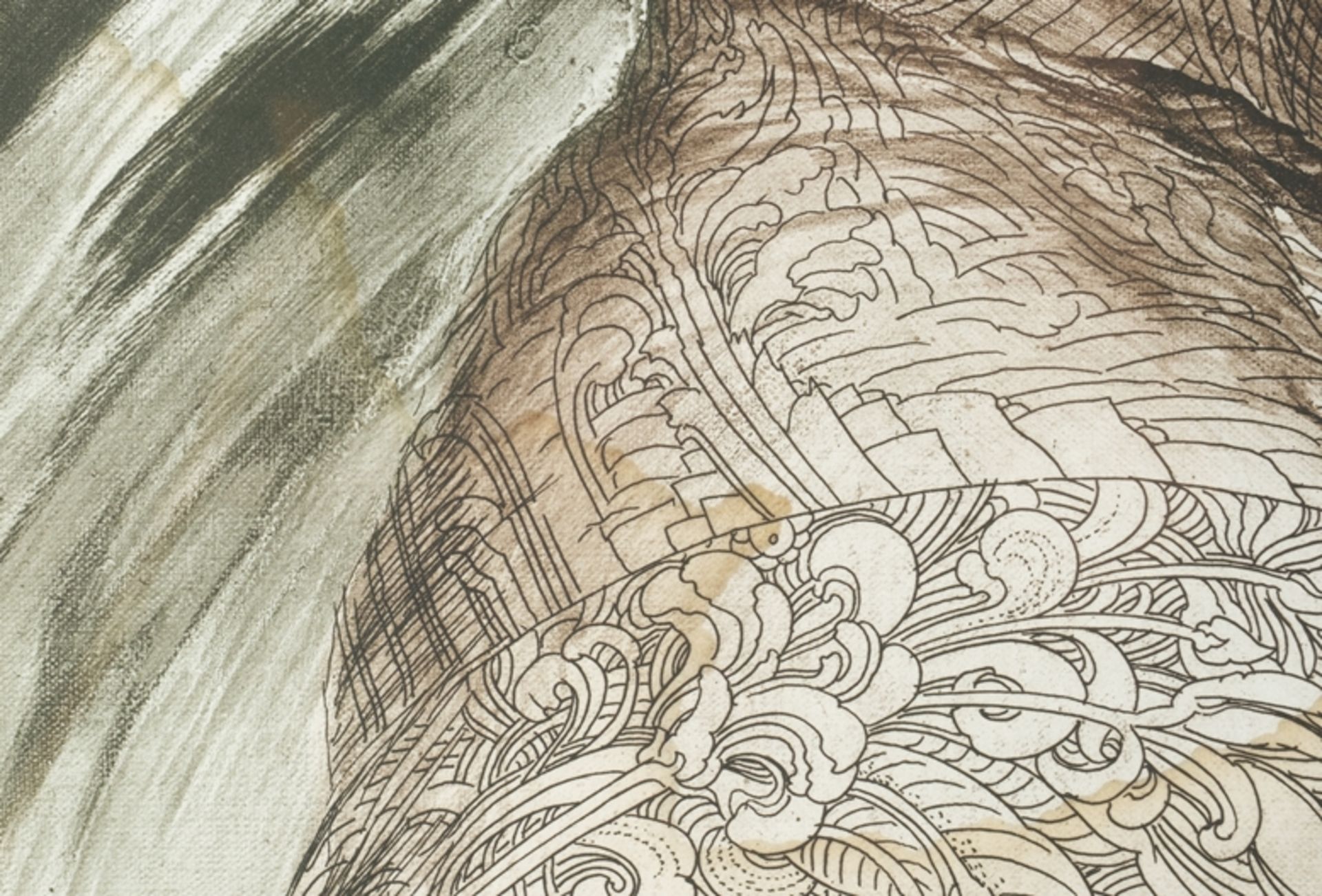 Fuchs, Ernst (1930 Wien - 2015 ebenda, Vertreter der Wiener Schule des "Phantastischen Realismus"), - Bild 12 aus 14