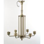 Deckenleuchter, Bauhaus, Berlin, 1920er Jahre, Franz Hägele zugeschrieben, wohl Lichtträgerfabrik S