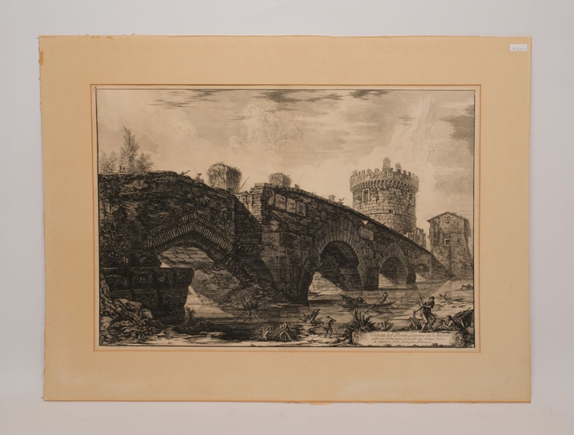 Piranesi, Giovanni-Battista (Rom 1720 - 1778 Rom, Kupferstecher und Radierer), - Bild 2 aus 5