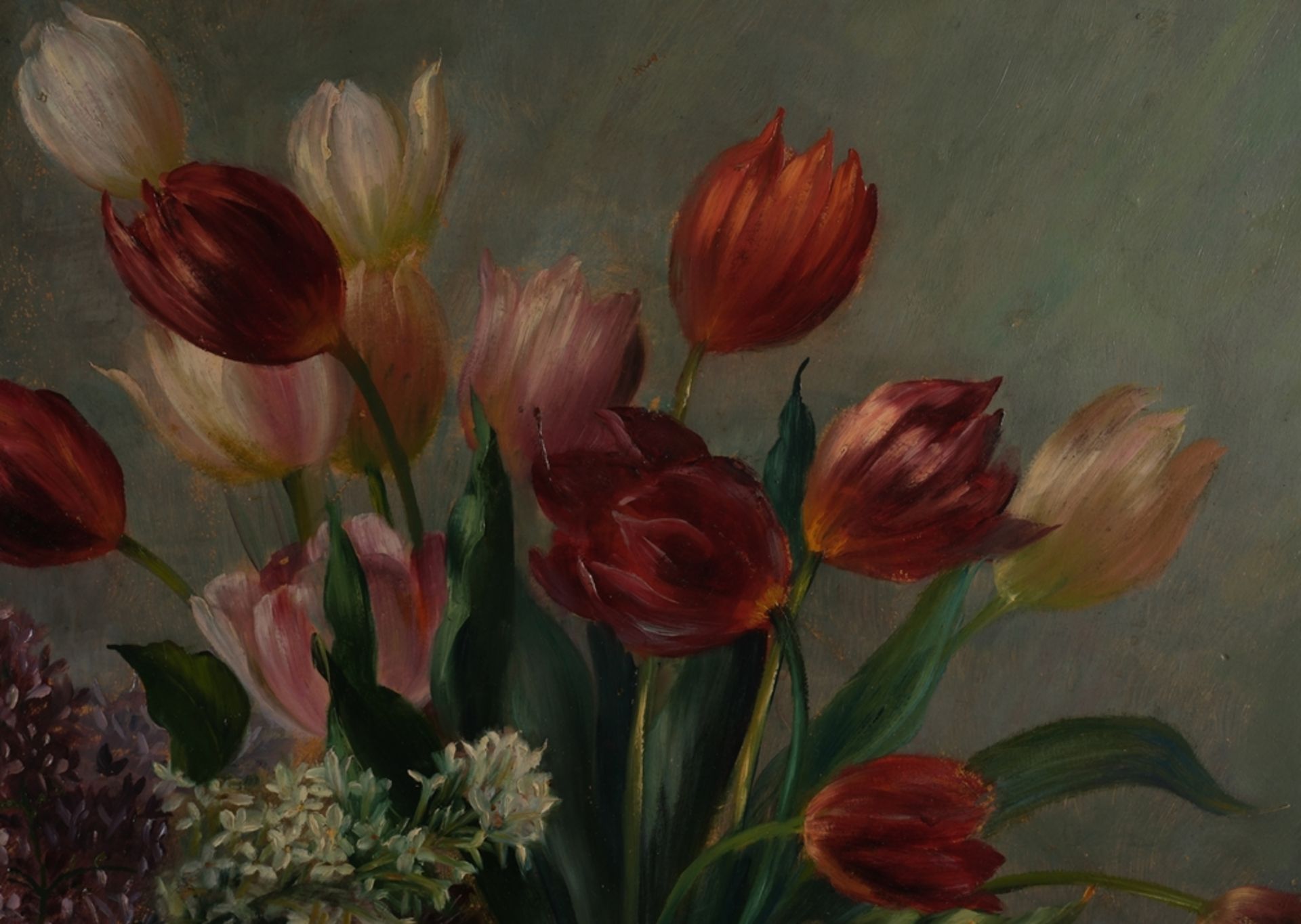 Keller-Hermann, Marie (Wien 1868 - 1952 Utting, österreichische Blumenmalerin), - Bild 5 aus 7