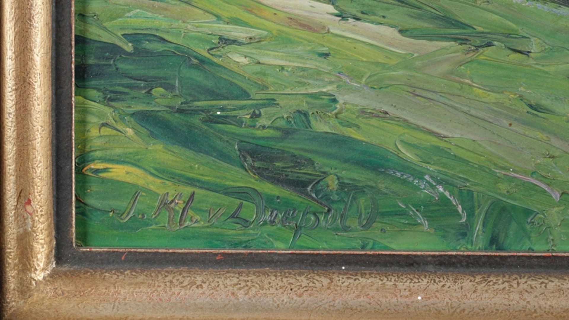 Klein von Diepold, Julian (1868 Dortmund - 1947 Norderney, Sohn des Düsseldorfer Malers Friedrich E - Bild 3 aus 4