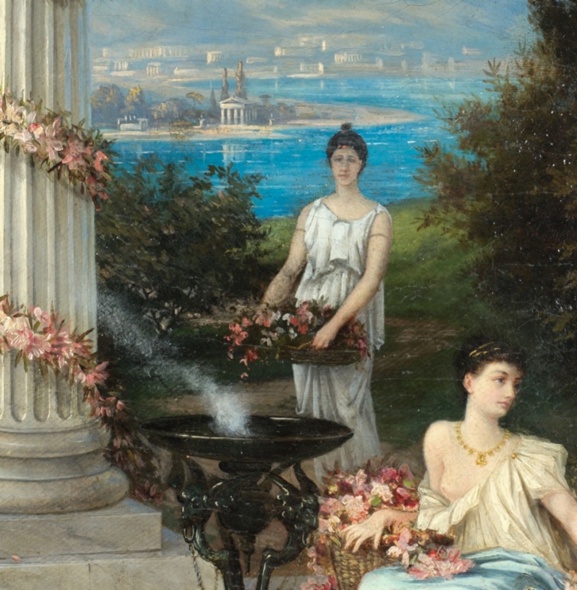 Hölscher, Constantin (1861 Godesberg - 1921 Berlin, Studium an der KA Düsseldorf bei O. Achenbach u - Bild 4 aus 6