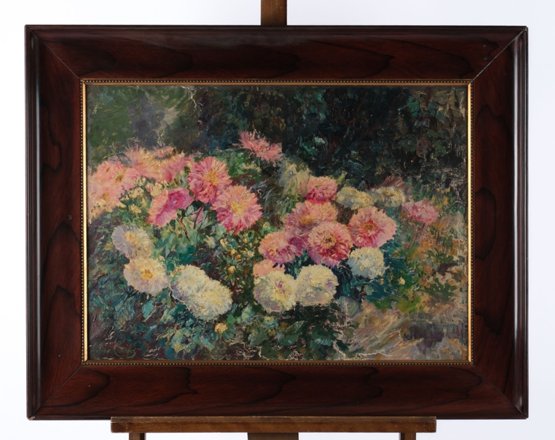 Cramer, Helene (1844 Hamburg - 1916 ebenda, deutsche Blumen- und Landschaftsmalerin, Lehrer Theobal - Bild 2 aus 7