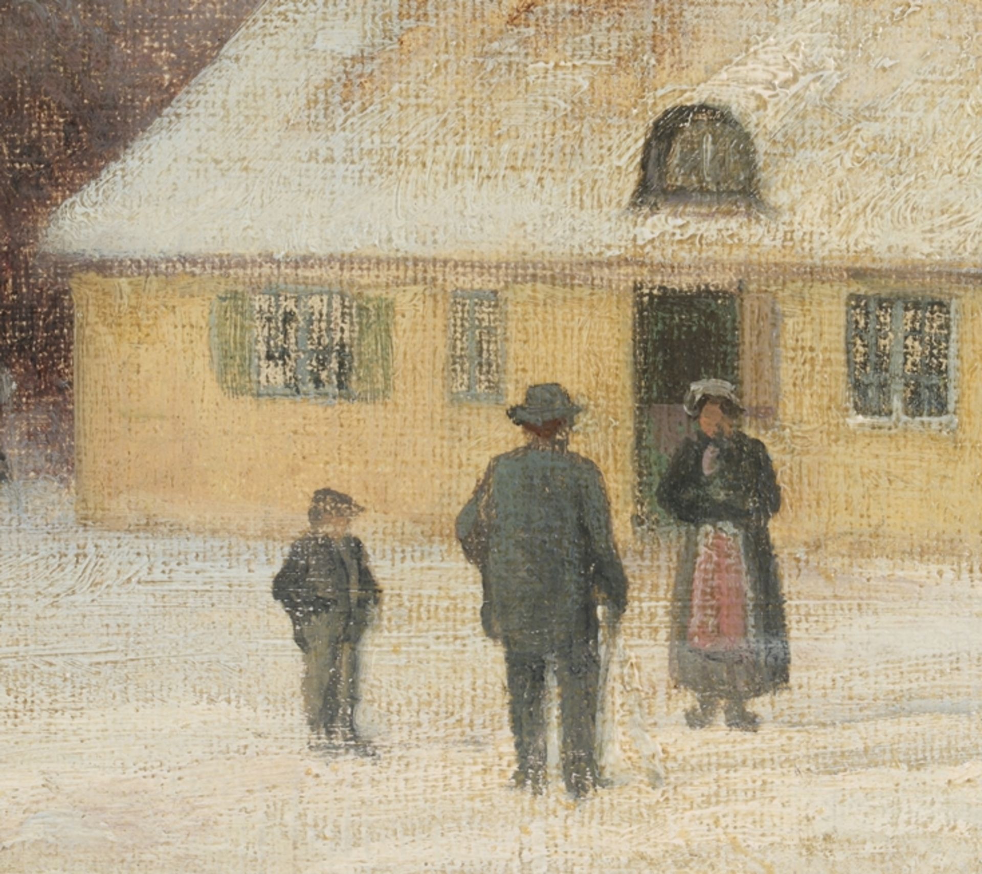 Grove, Nordhal Peter Frederik (1822 Kopenhagen - 1885 Samsted, dänischer Landschaftsmaler, Ausbildu - Bild 4 aus 6