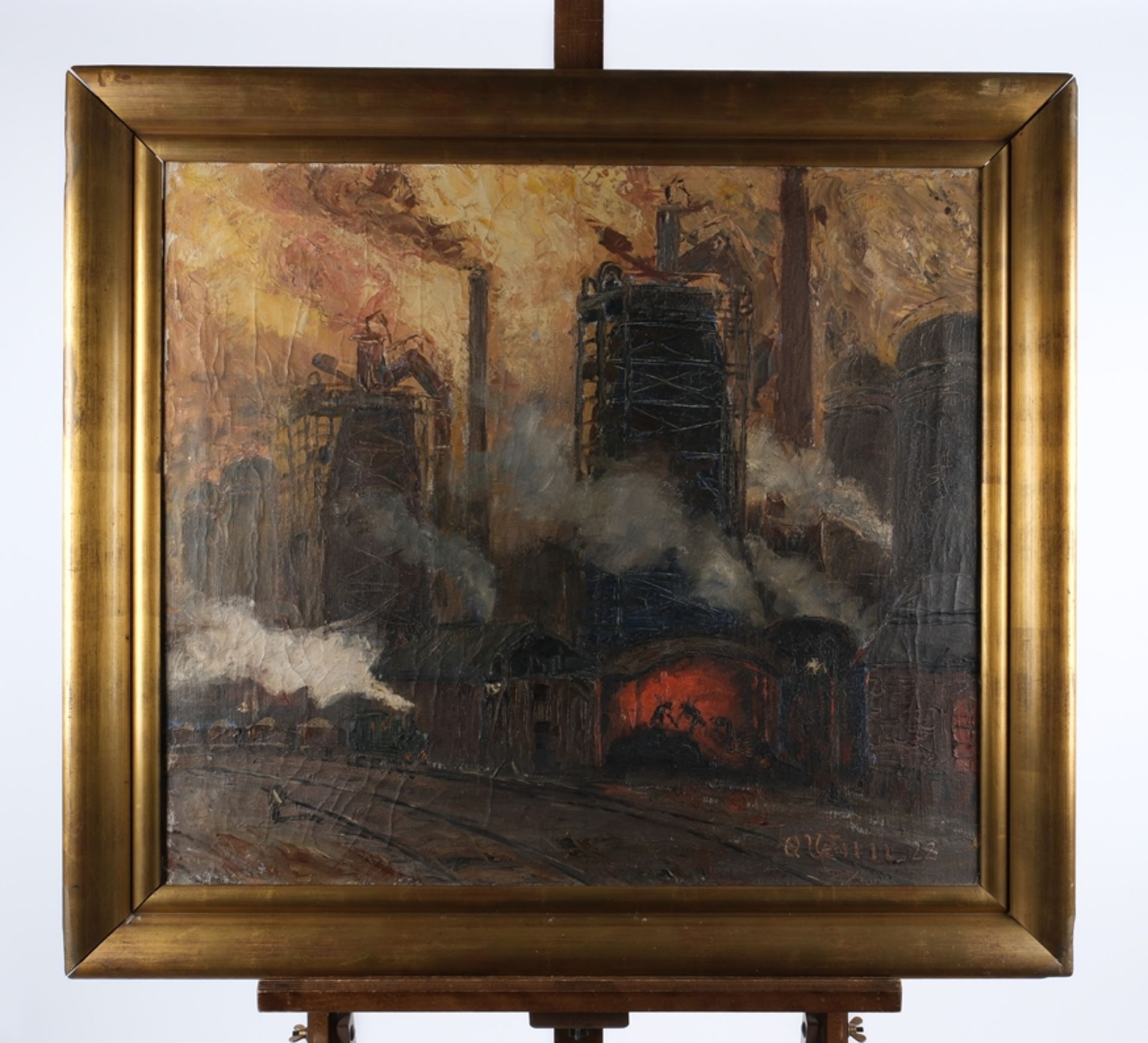 Deutscher Industriemaler des 20. Jahrhunderts, - Bild 2 aus 4