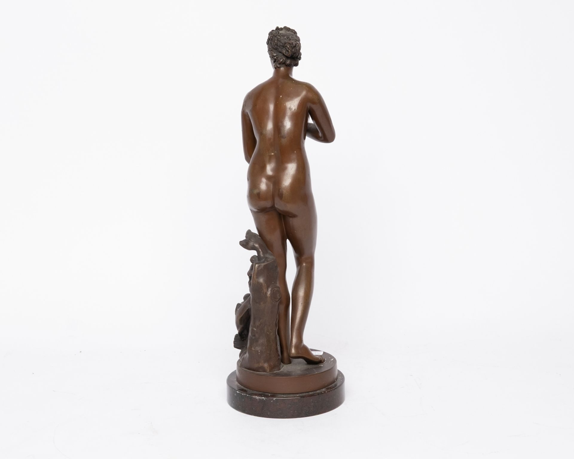 "Venus von Medici", Antikenrezeption, Bronze, 45 cm hoch (inkl. Sockel) - Bild 3 aus 4