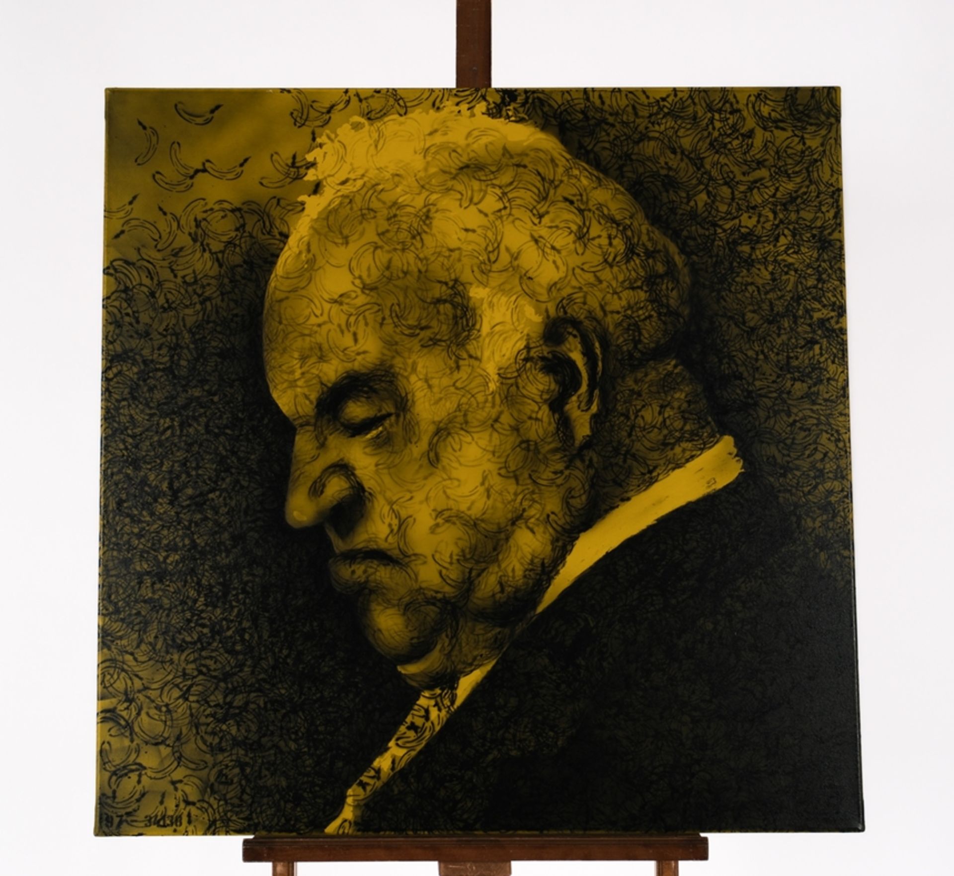 Baumgärtel, Thomas (geb. 1960 Rheinberg, auch unter dem Pseudonym „Bananensprayer“ bekannt), - Bild 2 aus 5