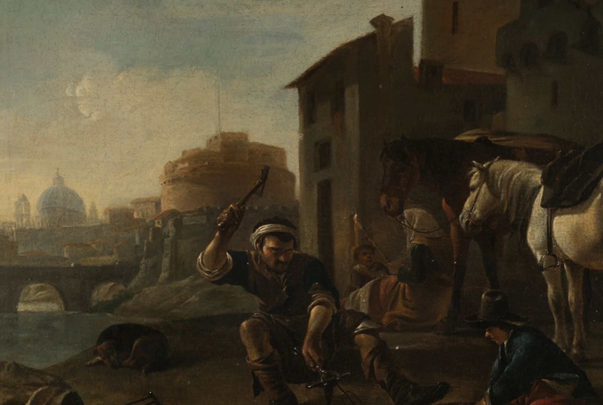 Laer, Pieter van (1599 Haarlem - 1642 Haarlem), - Bild 3 aus 5