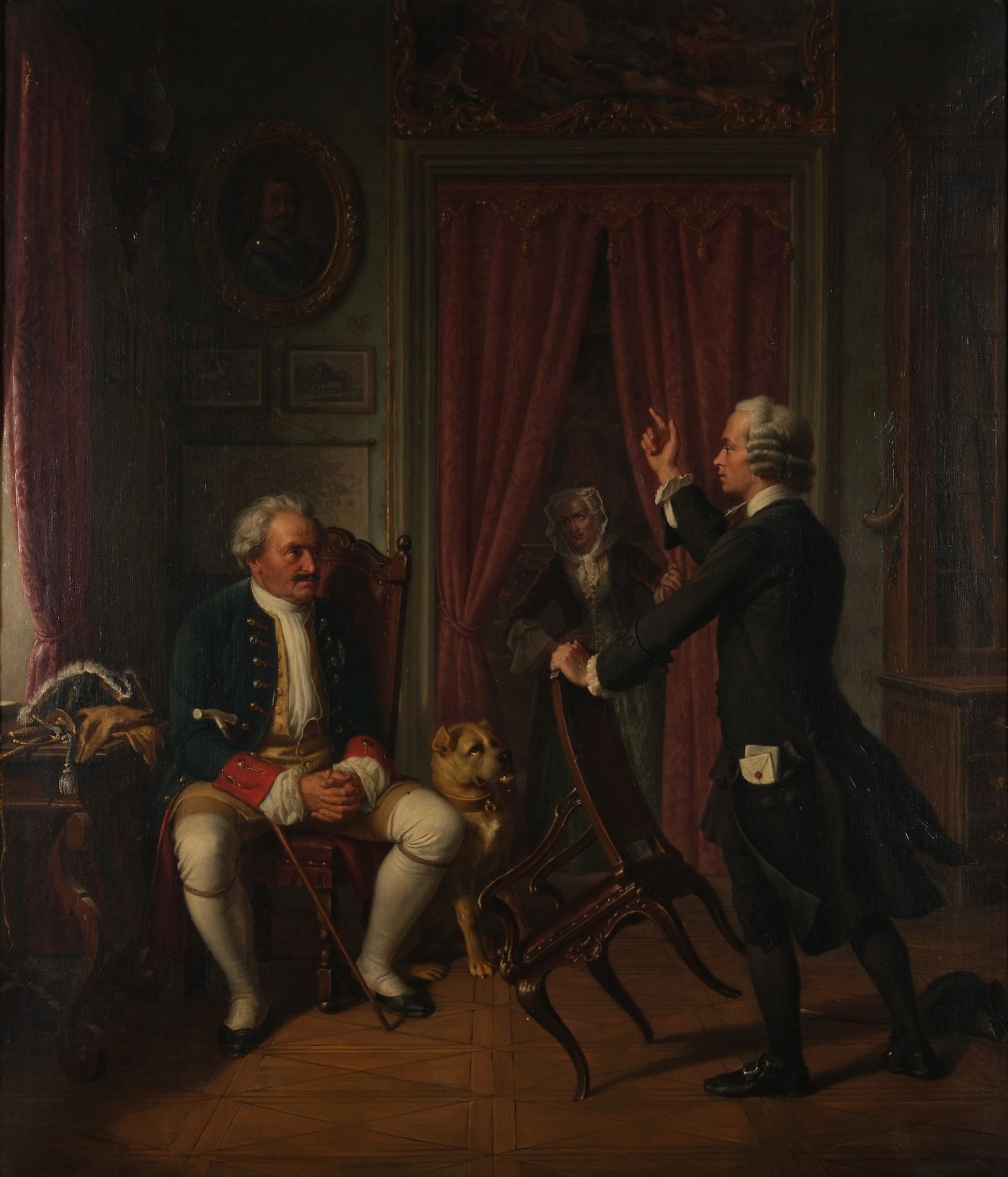 Oer, Theobald Reinhold Freiherr von (1807 Stromberg bei Oelde - 1885 Coswig, Schüler von F. Matthäi