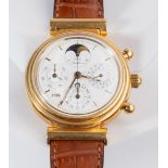 IWC Da Vinci Ewiger Kalender, Ref. IW3750,  Automatik, Gehäuse und Dornschließe in 18kt Gelbgold, w