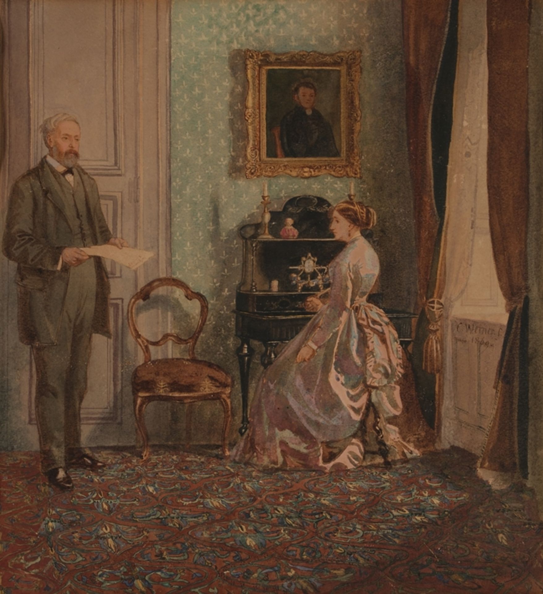 Werner, Carl Friedrich Heinrich (1808 Weimar - 1894 Leipzig)