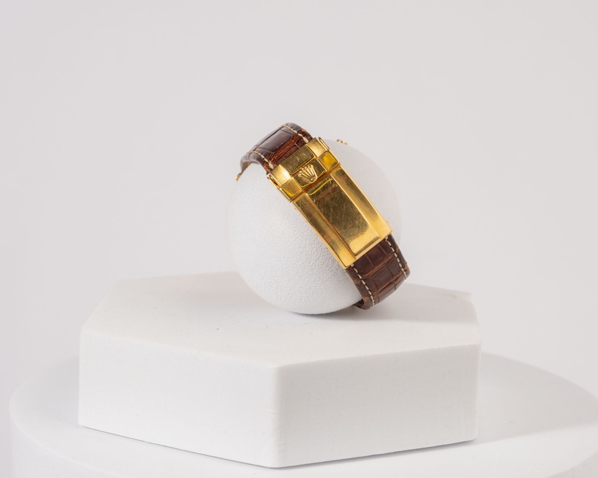 Rolex Cosmograph Daytona "Mother of Pearl Dial", Ref. 116518, Gehäuse und org. Faltschließe in 18kt - Bild 2 aus 2