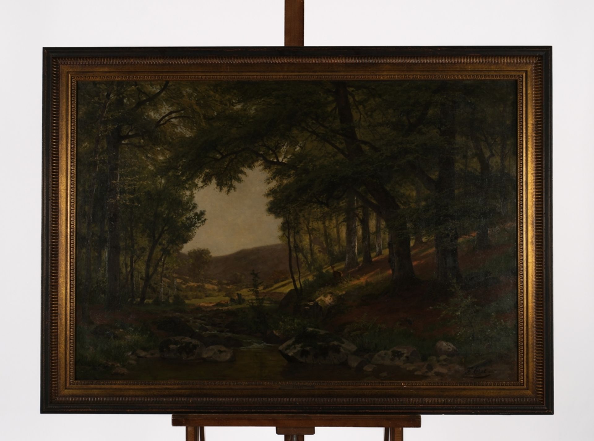 Ebel, Fritz Carl Werner (1835 Lauterbach - 1895 Düsseldorf, Schüler der KA Karlsruhe, ab 1862 in Dü - Bild 2 aus 5