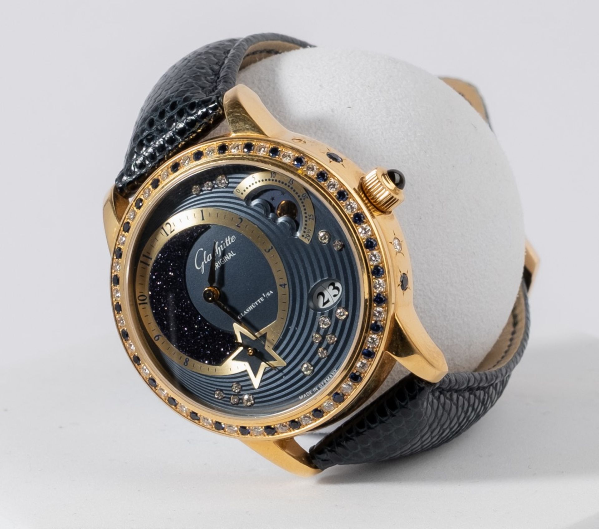 Glashütte Original PanoMaticLunar "Star Collection Summer Night", Ref. 90-02-53-53-04, No. 00016, 1