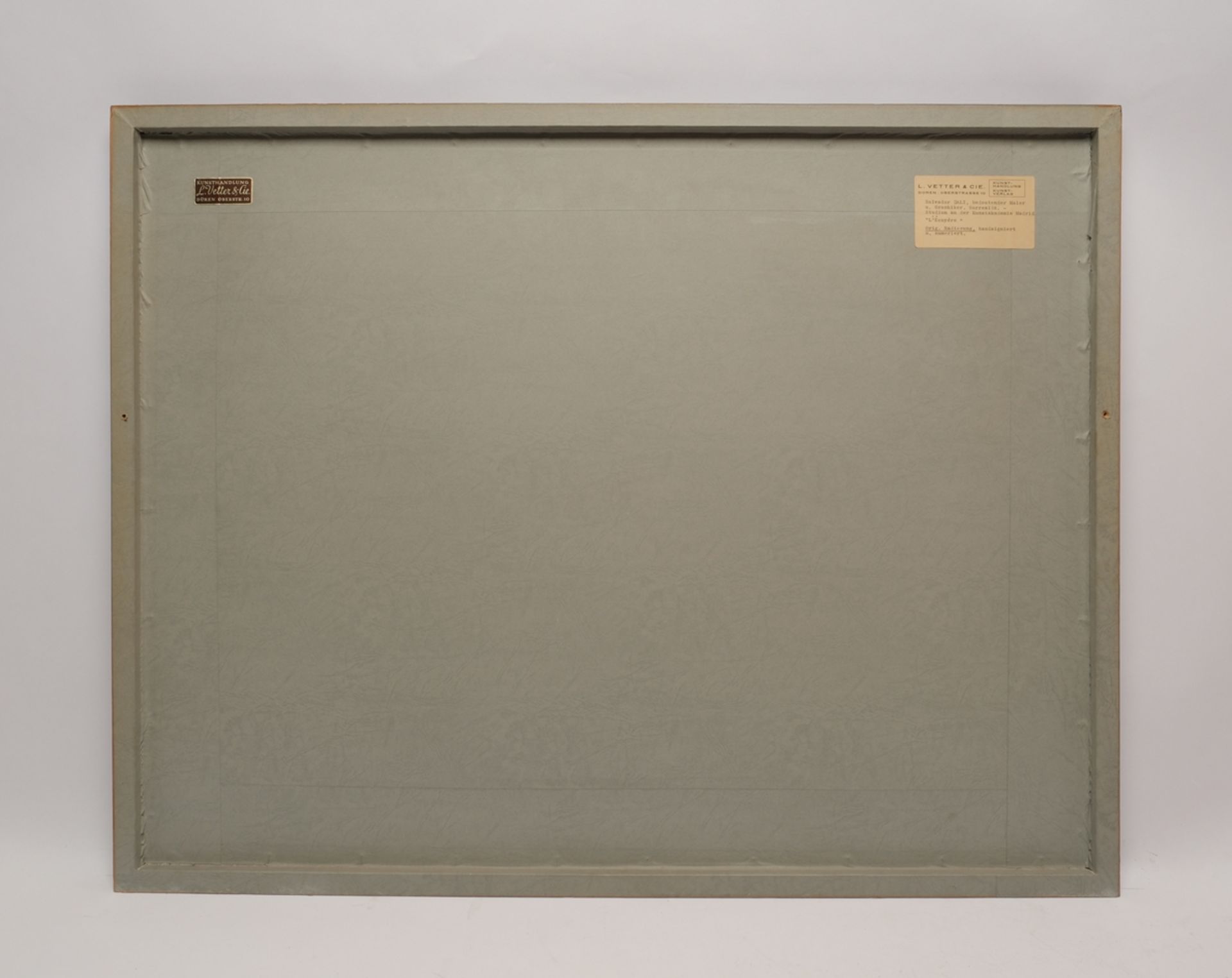 Dalí, Salvador (1904 Figueres/Spanien - 1989 ebenda, Maler, Grafiker, Bildhauer, Schriftsteller und - Bild 5 aus 5