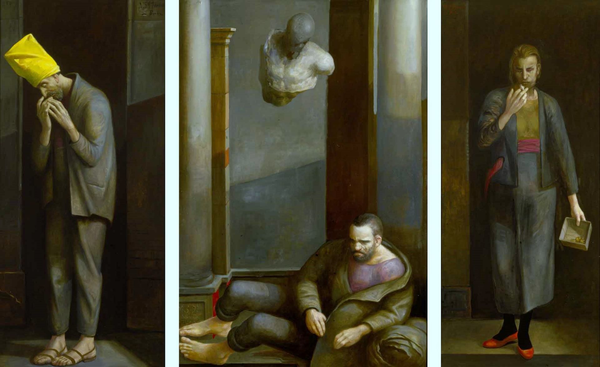 Stelzmann, Volker (geb. 1940 in Dresden, deutscher Maler und Grafiker),