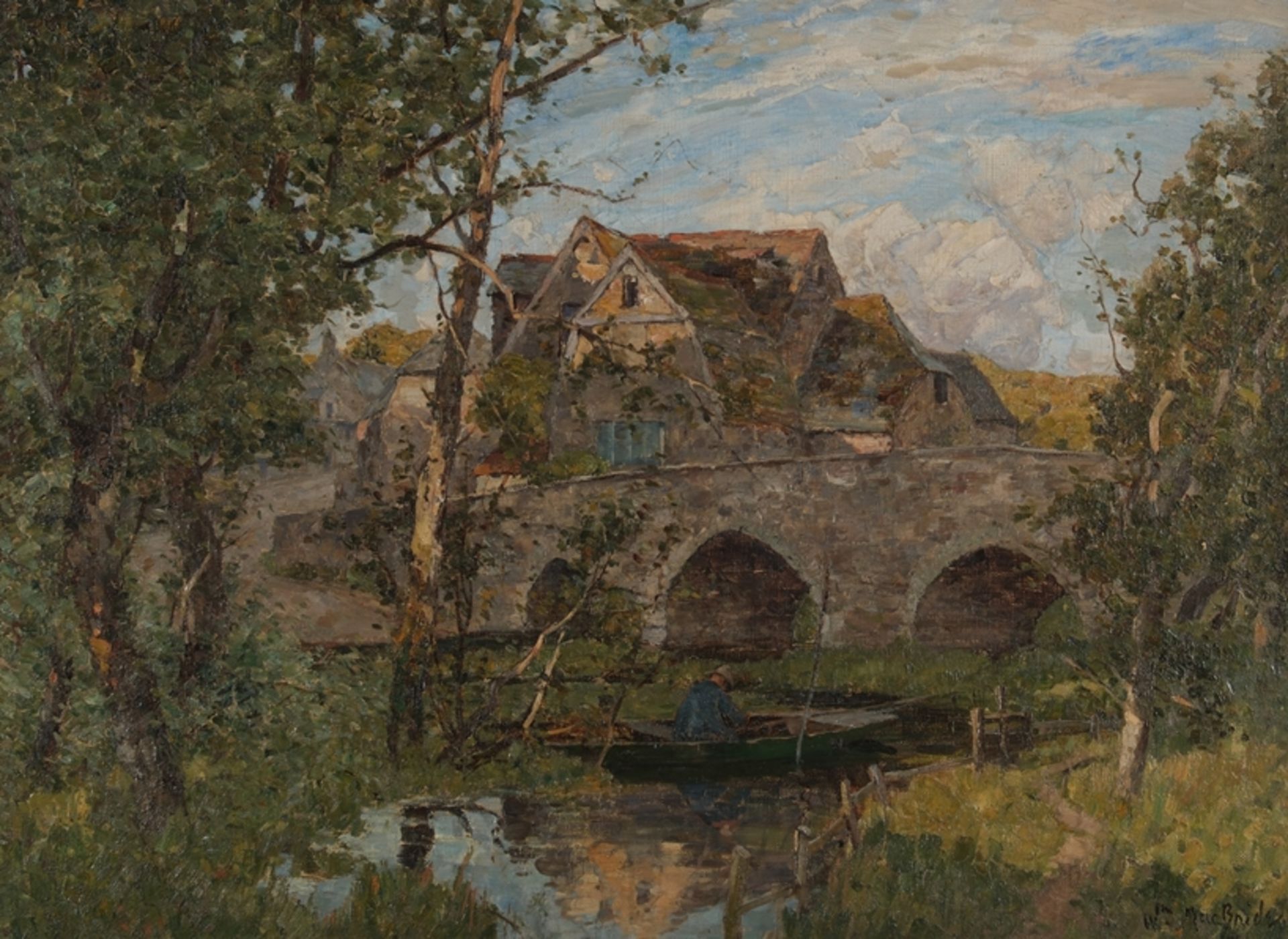 MacBride, William (1856 Glasgow -1913, schottischer Landschaftsmaler)