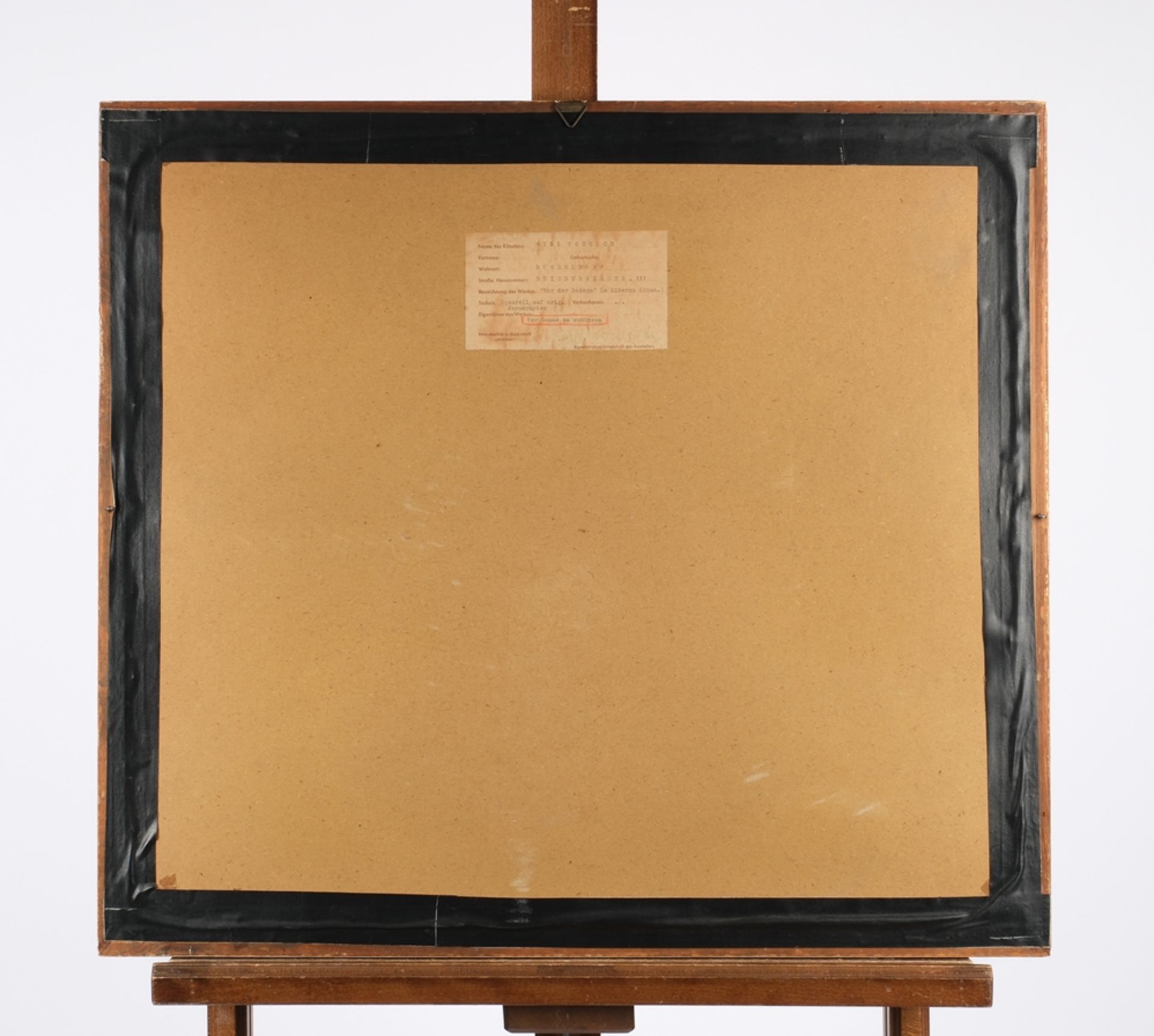 Tschech, Will (1891 Düsseldorf - 1975 Düsseldorf, Schüler der Düsseldorfer KGS und KA, Mitglied der - Bild 6 aus 6