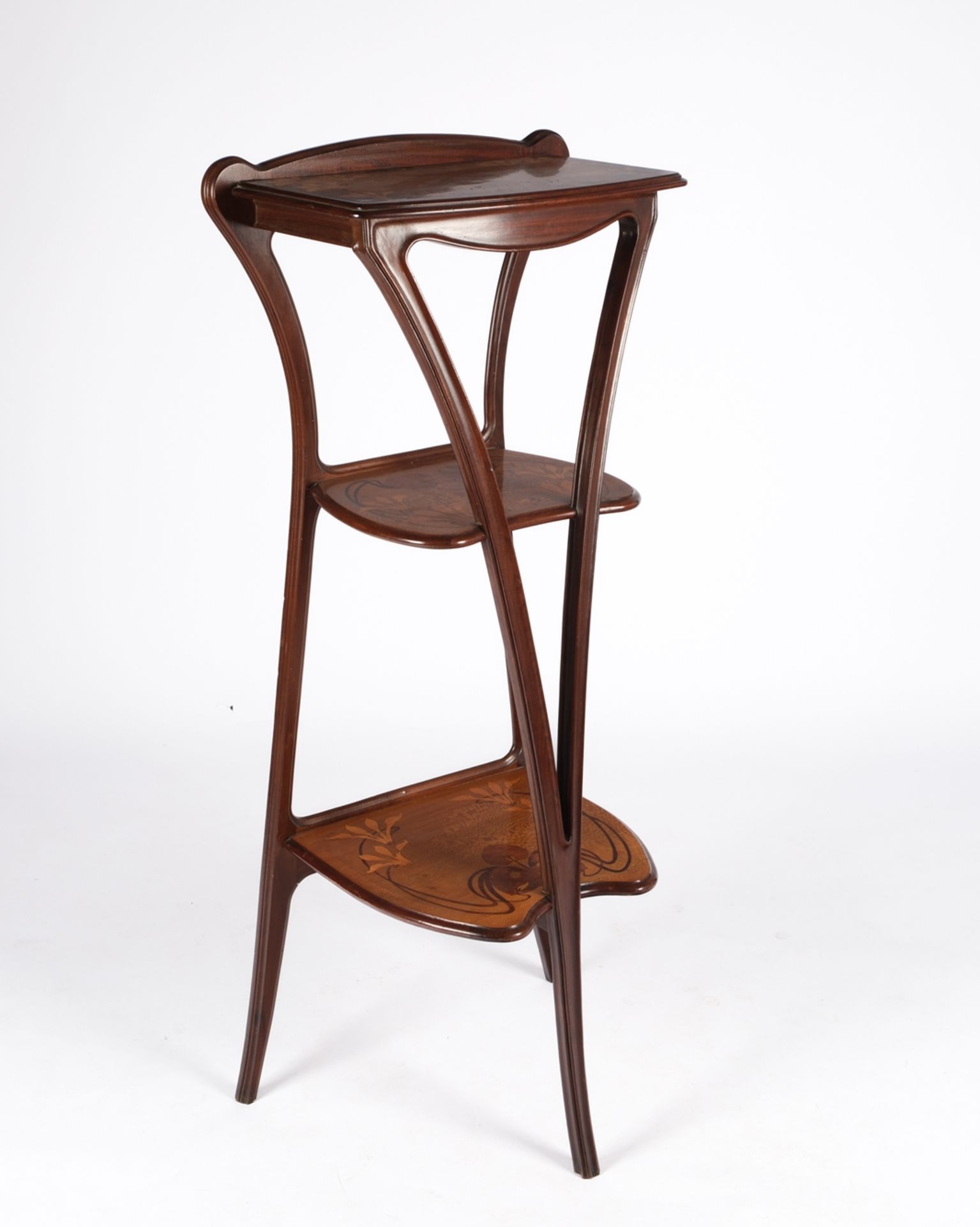 Jugendstil-Etagére, in der Art von Louis Majorelle (1859 - 1926) und Paul Guth (1878 - 1918), Nancy - Bild 2 aus 3