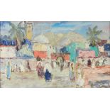 Larsen, Otto (Hannover 1889 - 1970 Holm-Seppensen, deutscher Landschafts-, Genre- und Marinemaler, 