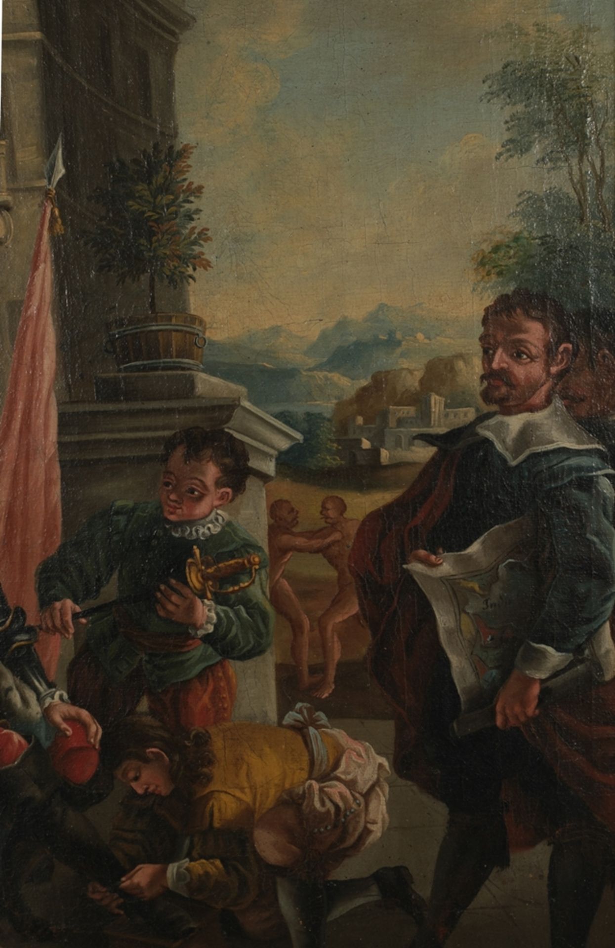 Bieg, Franz Carl (1743 Engen - 1790 Engen, deutscher Maler und Kirchenmaler), zugeschrieben, - Bild 6 aus 7