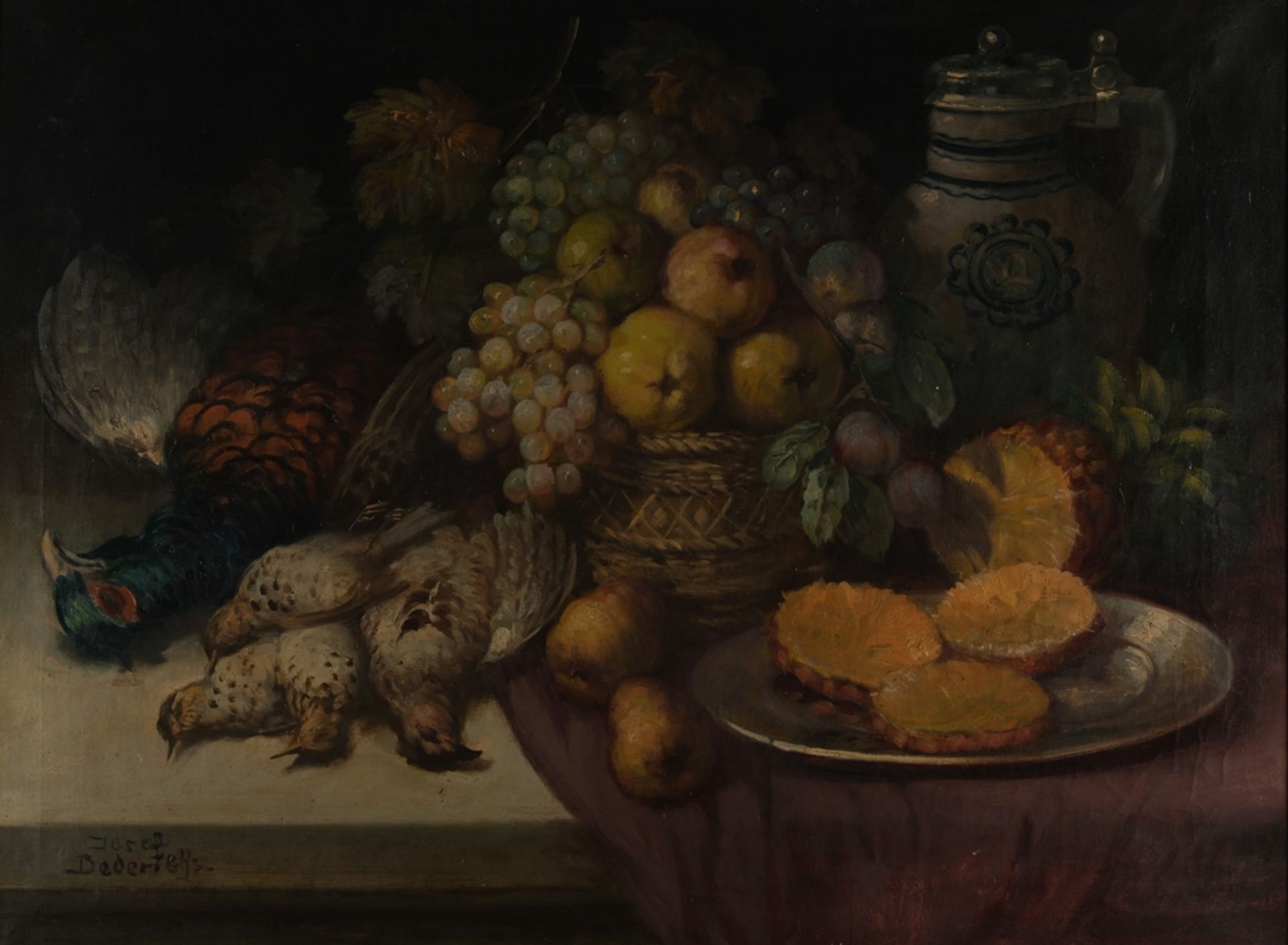 Dederichs, Josef (Bleibuir b. Mechernich 1873 - 1958 Köln, studierte an der KA Düsseldorf, malte La