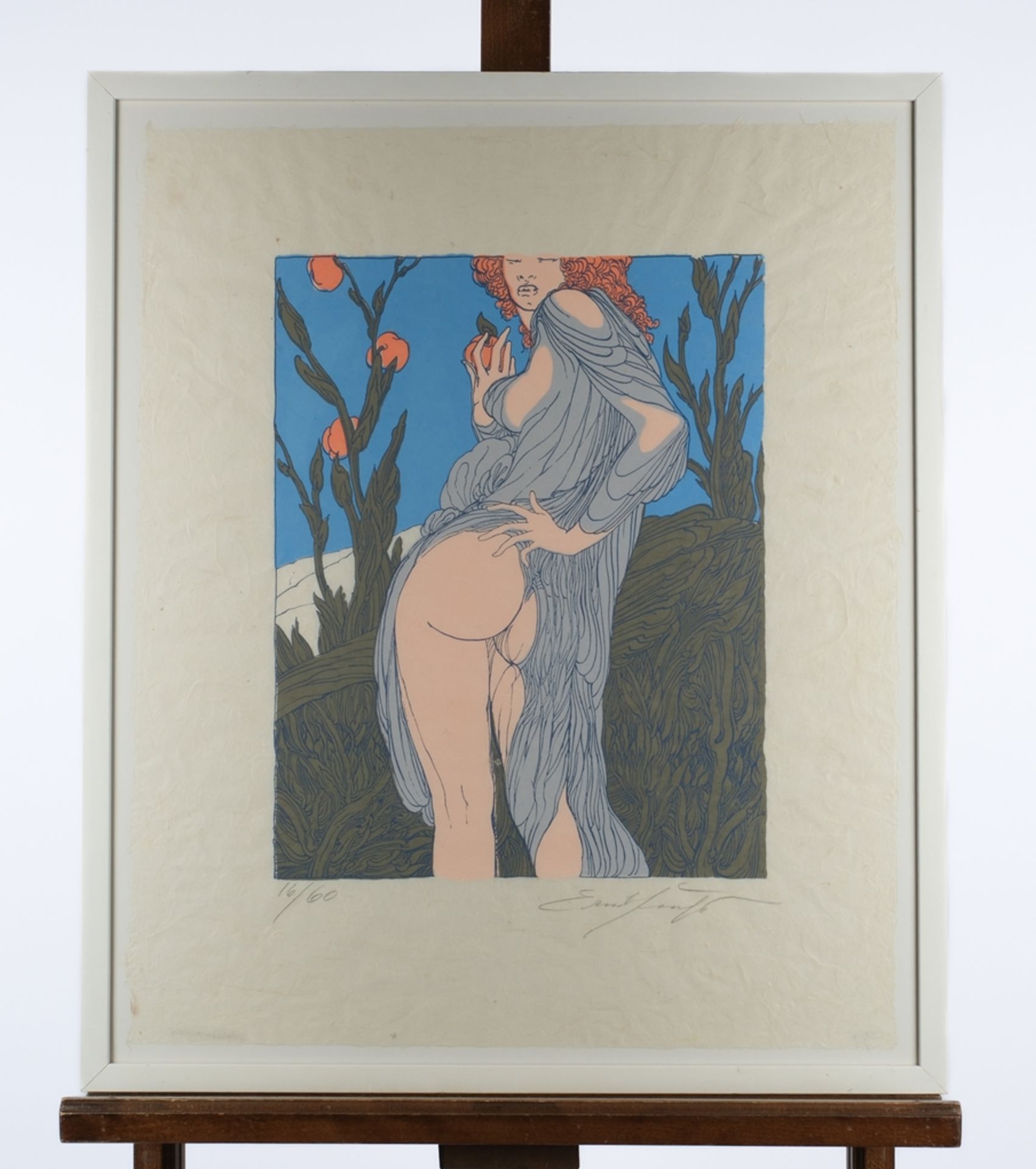 Fuchs, Ernst (1930 Wien - 2015 ebenda, Vertreter der Wiener Schule des "Phantastischen Realismus"), - Bild 4 aus 14