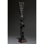 Luba-Holoholo Stabfigur, Region westliches Ufer des Tanganjikasees (DR Kongo), wohl vor 1916, Holz,