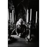Will, Kurt (1935-2008) "Andy Warhol im Schloss Neuschwanstein" 1971, Fotografie, verso sign./Stempe