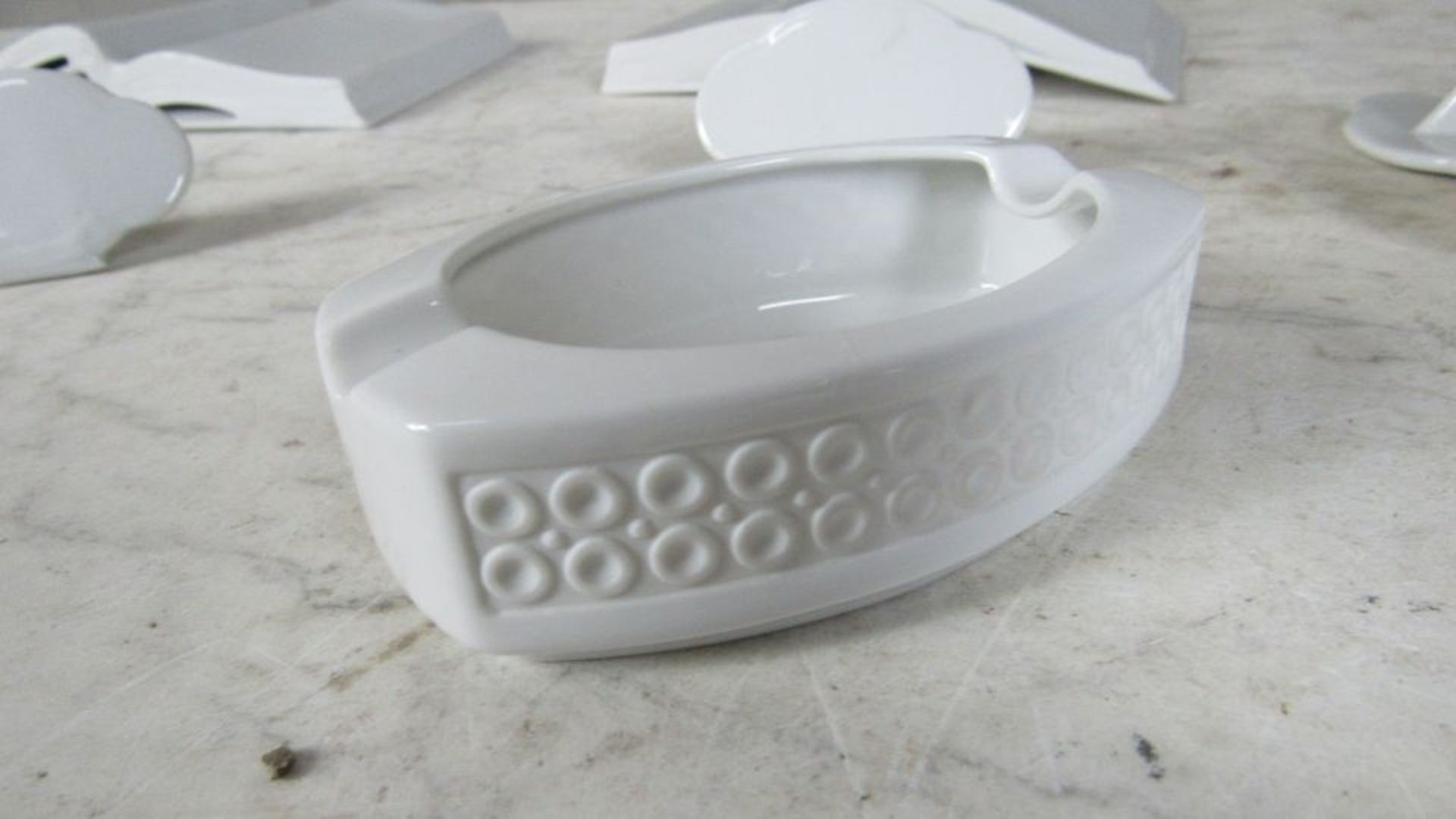 Konvolut Porzellan Aufsteller Schilder - Bild 2 aus 6