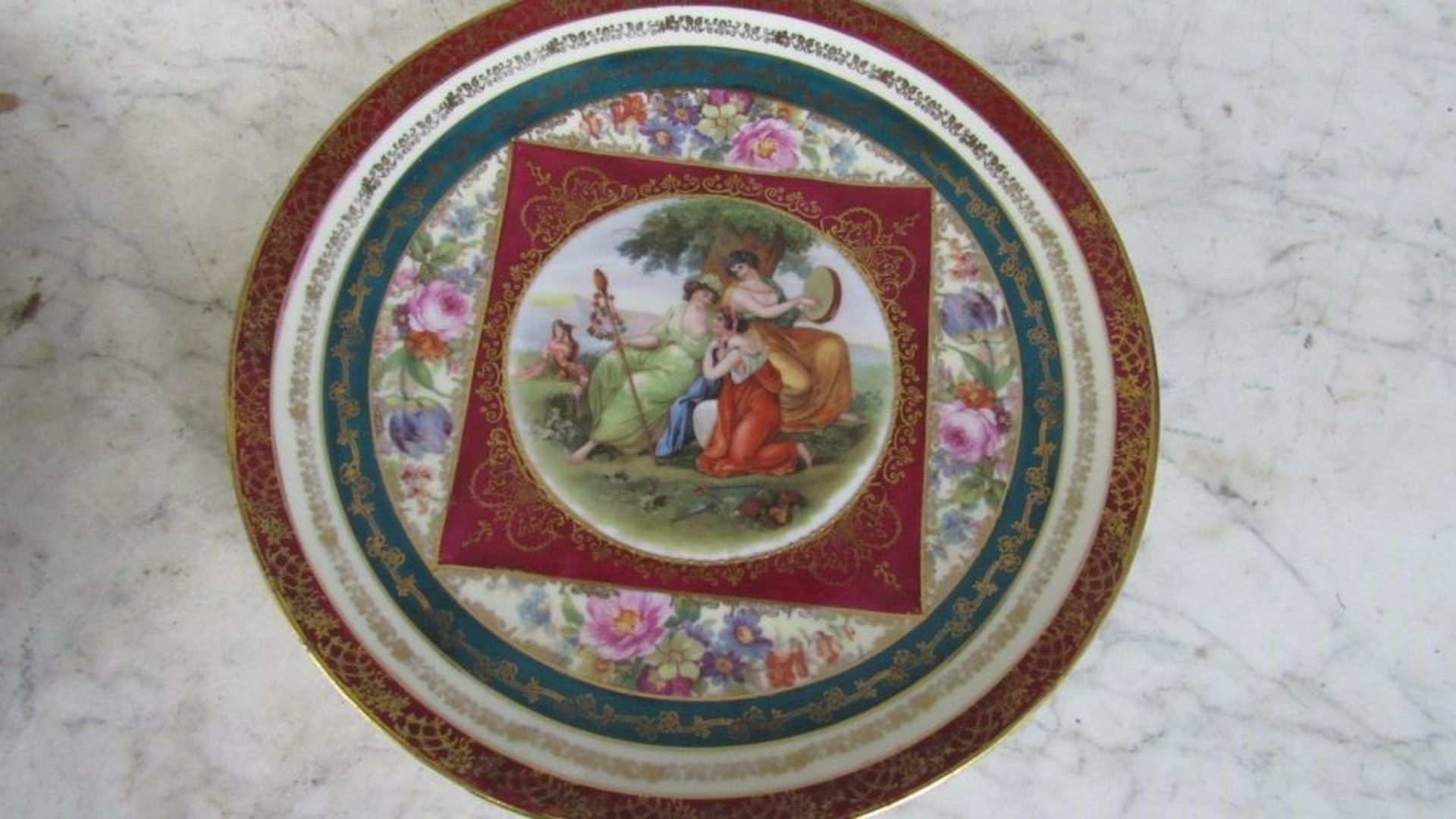 Konvolut Porzellan Wien antik 7 - Bild 3 aus 9